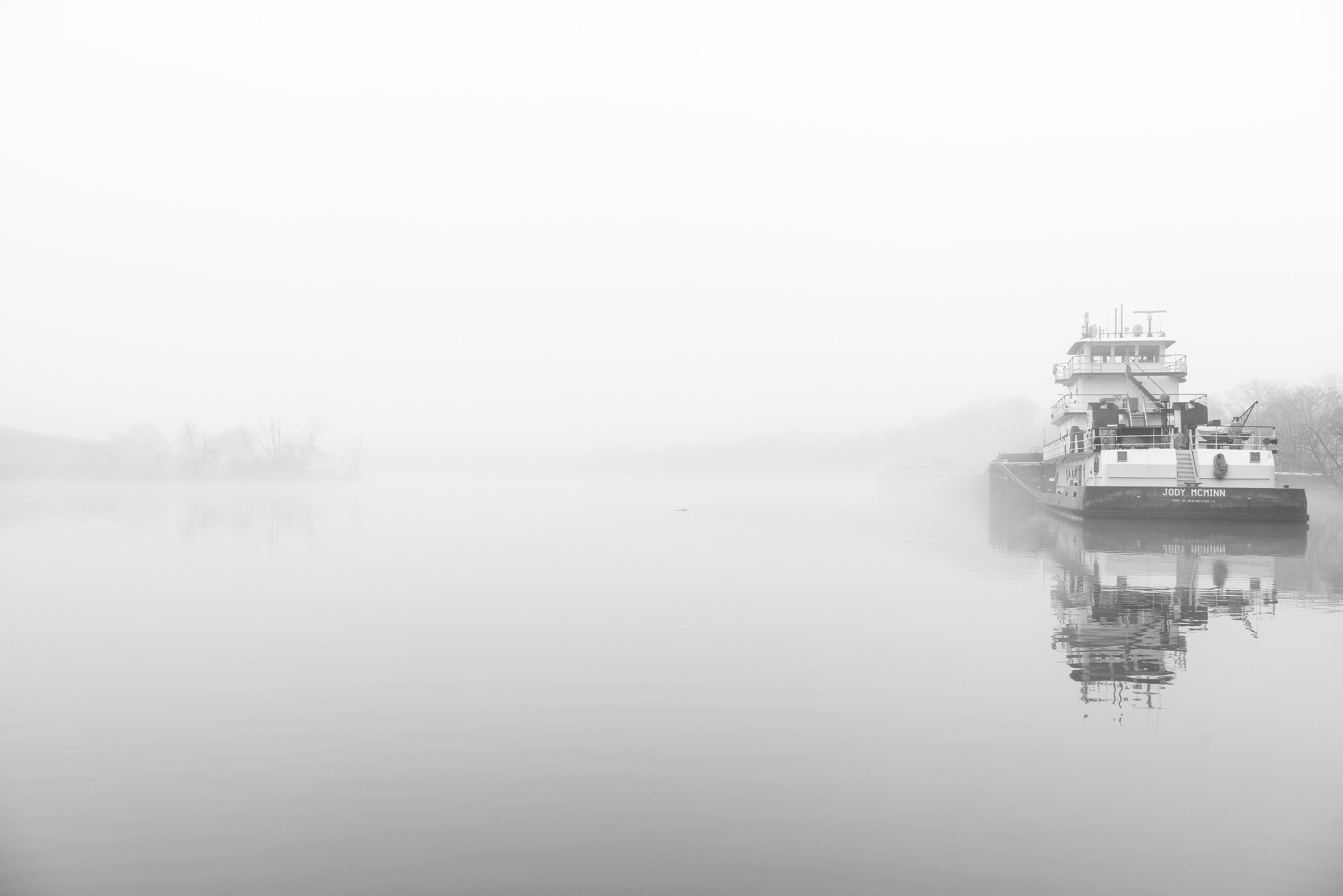 On the Tennessee River at Dawn.