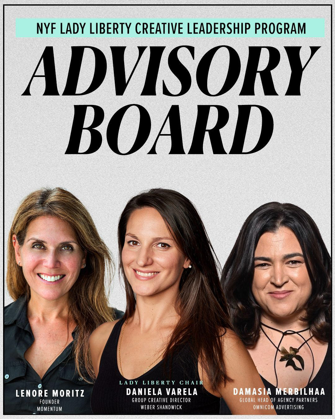 Chair of New York Festivals Lady Liberty Program