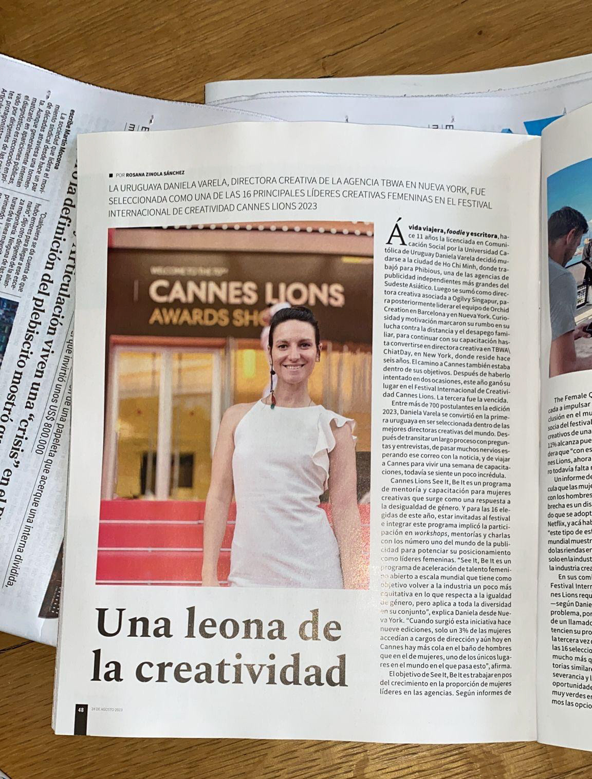 Revista Galería, August 2023