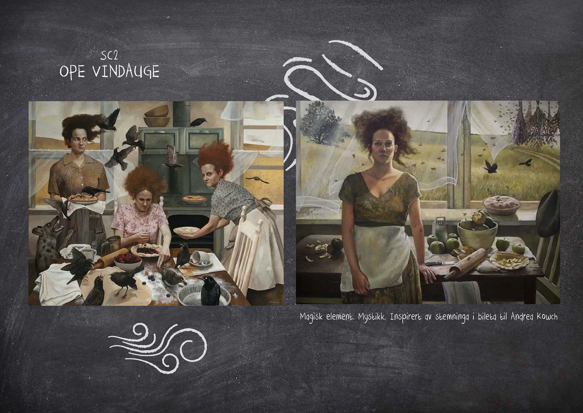 Visual concept. Pictures: Andrea Kowch
