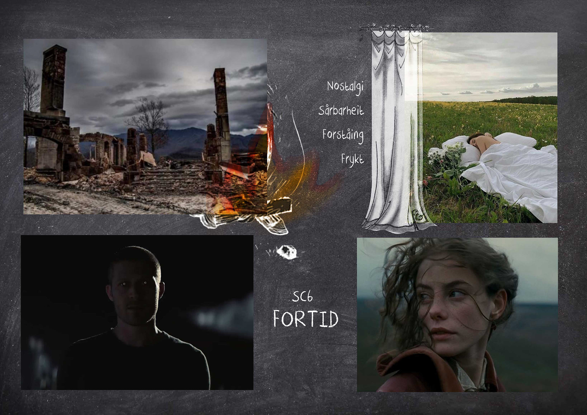 Visual concept. Pictures: Pinterest.