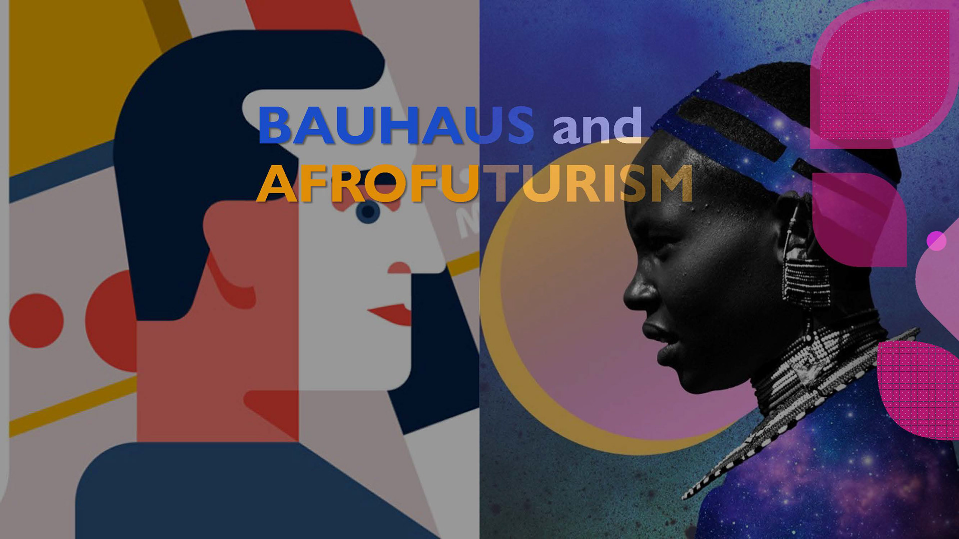 Digital Presentation Excerpt from Bauhaus and Afrofuturism. 2022.  