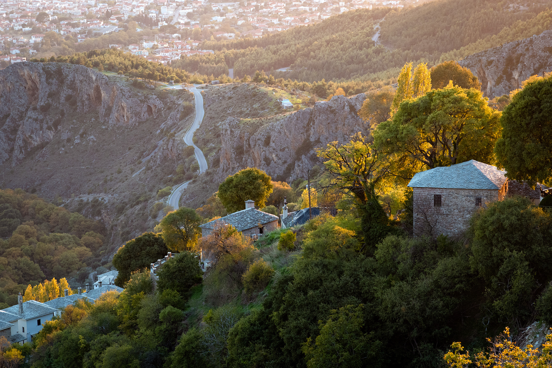 Makrinitsa Village, Mount Pelion, Greece / 2021