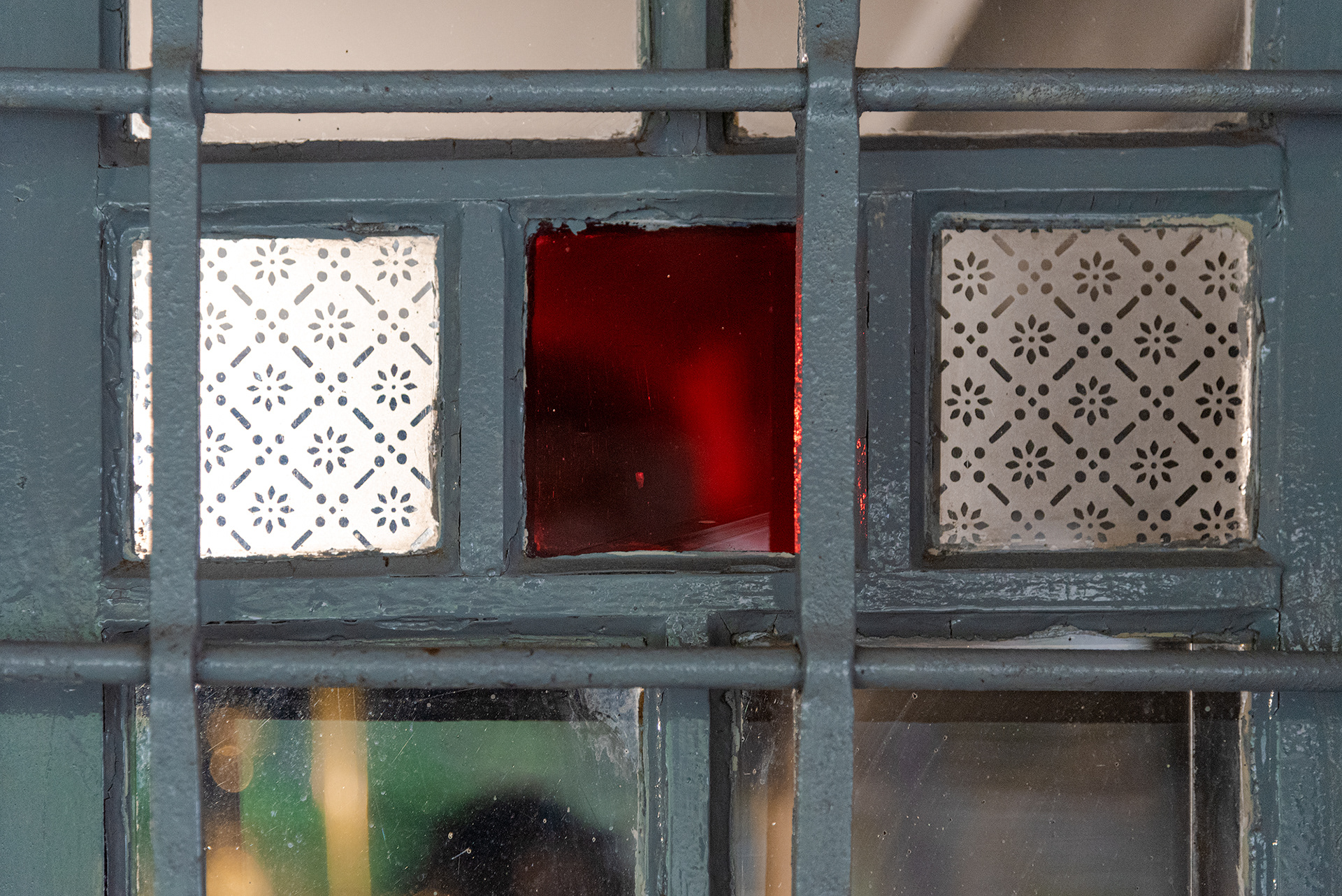 Stained-glass window detail