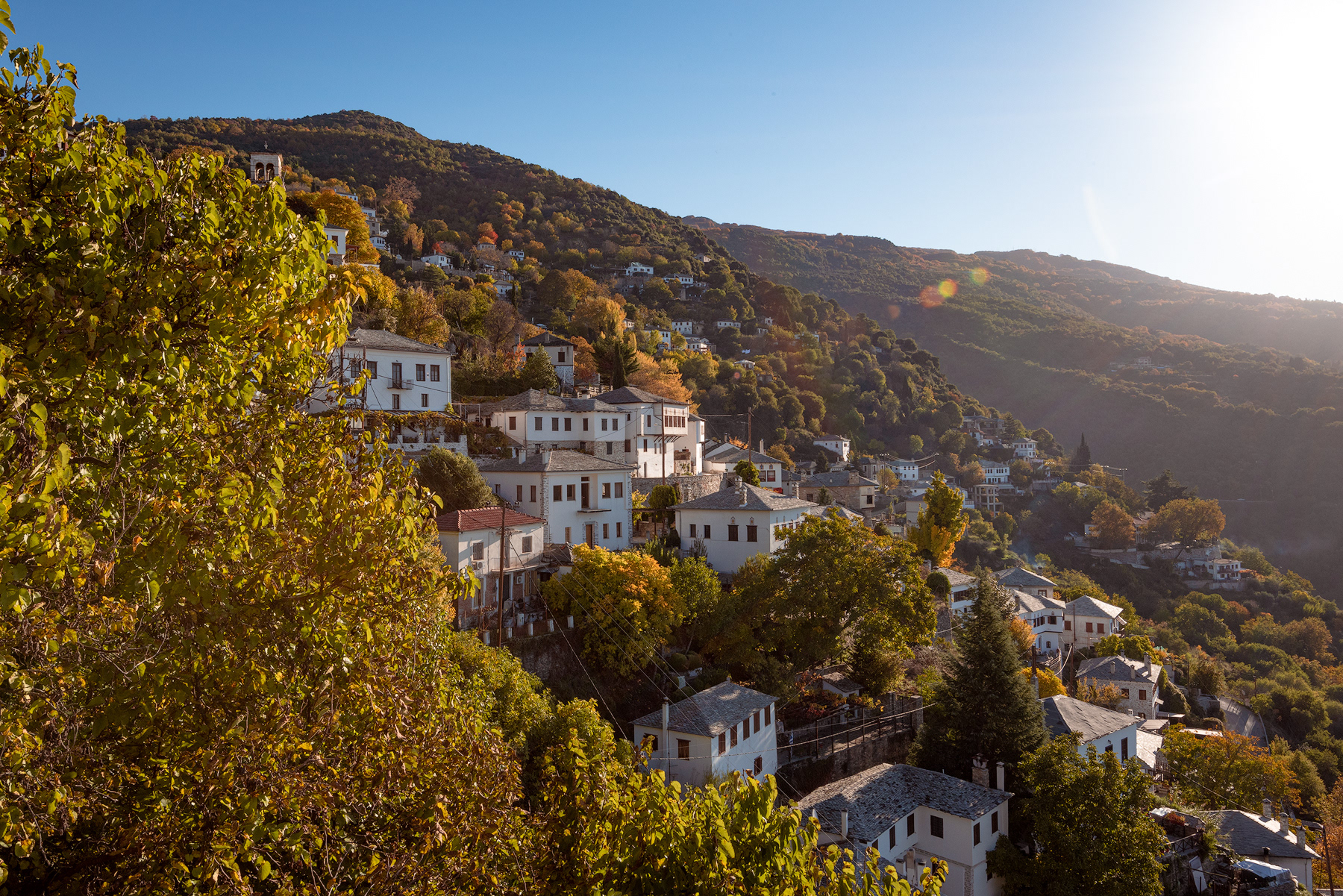 The village of Makrinitsa