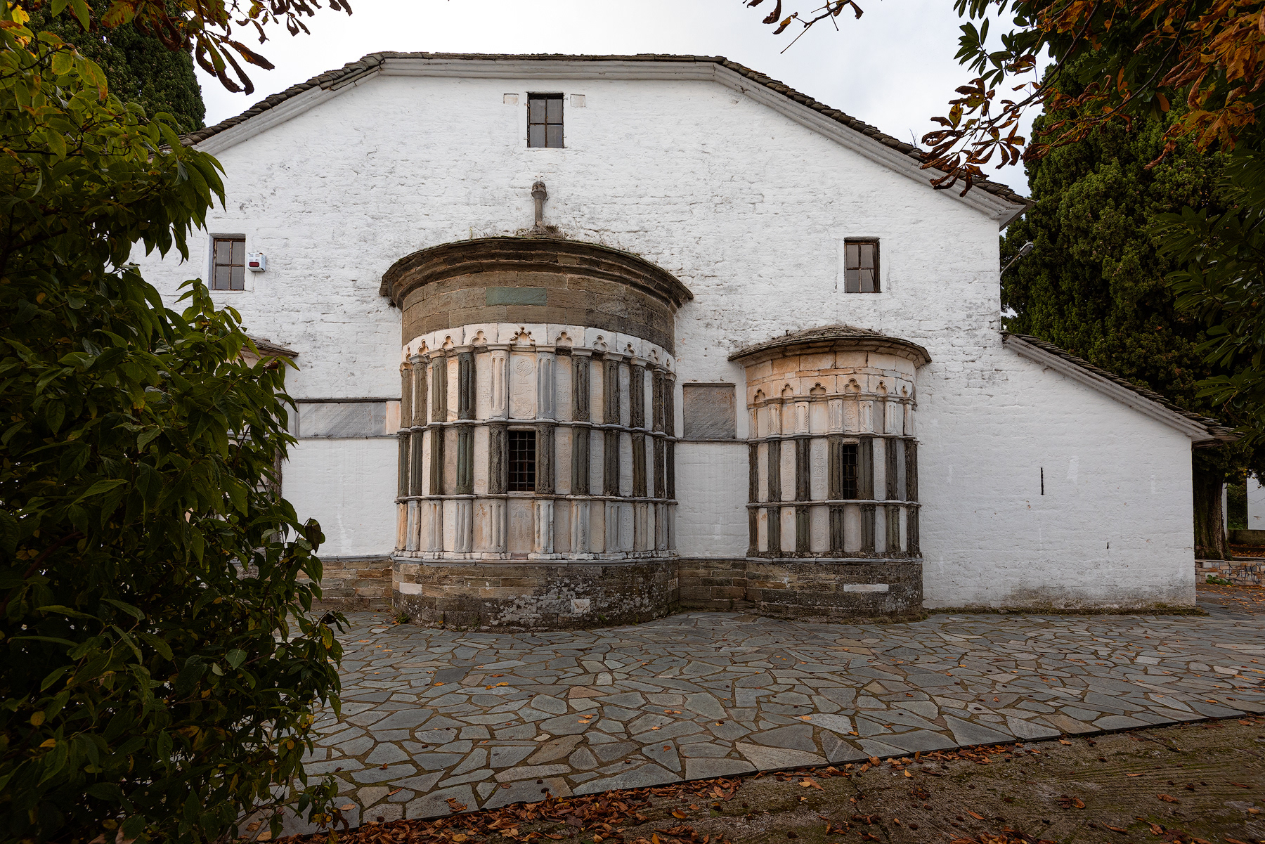 East façade of Agios Georgios Church