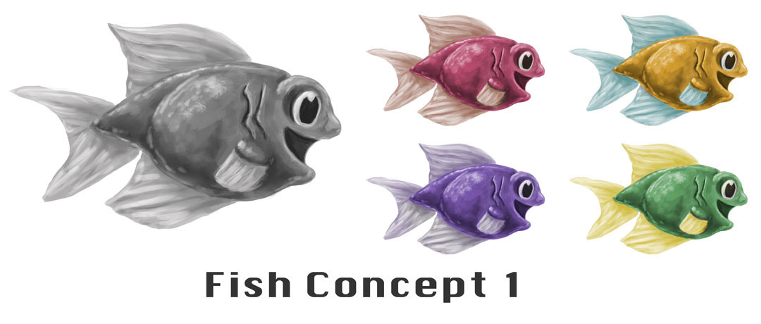 Fish Design For An Interactive Game