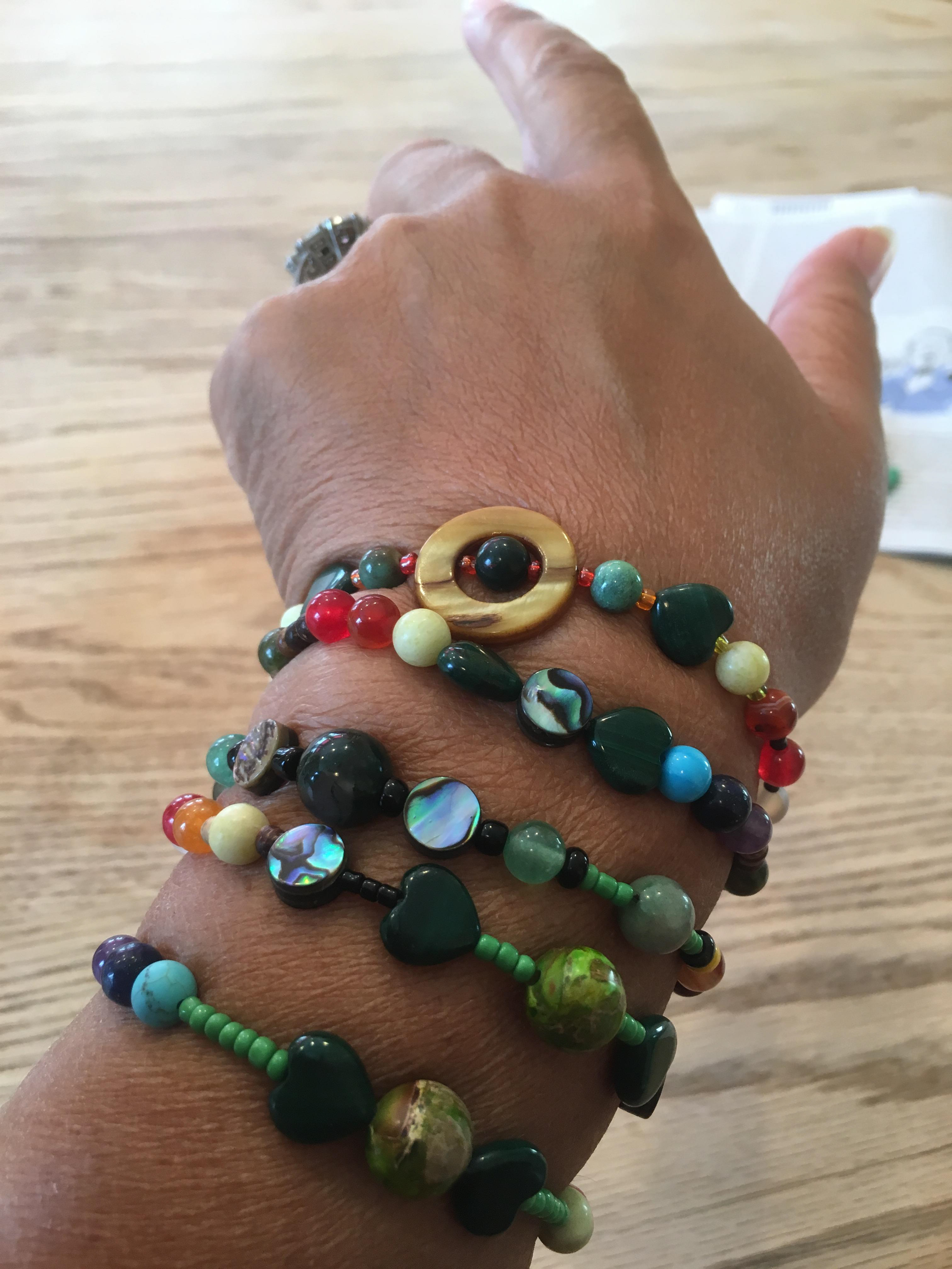 Heart Chakra Bracelets