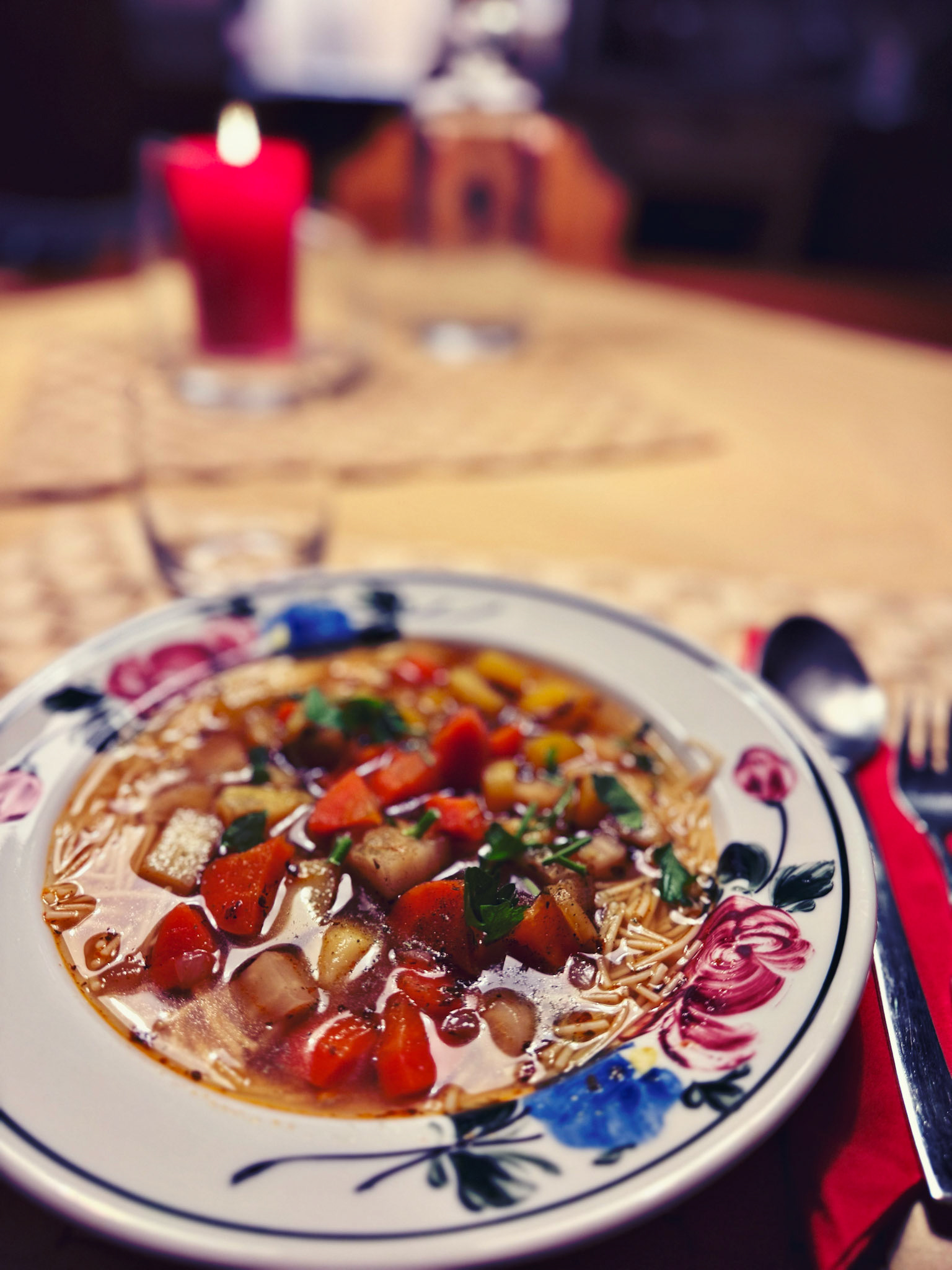Mama's power soup.