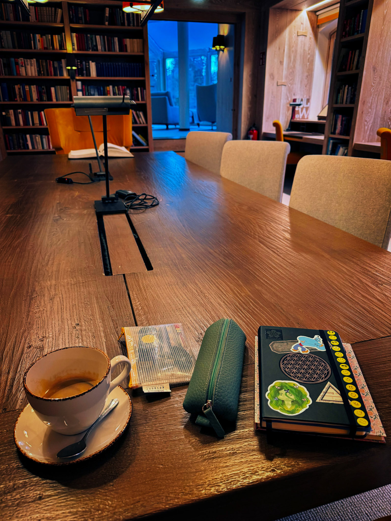morning coffee.