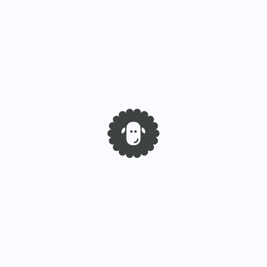 View of a discarded proposal for Unsheeping logo