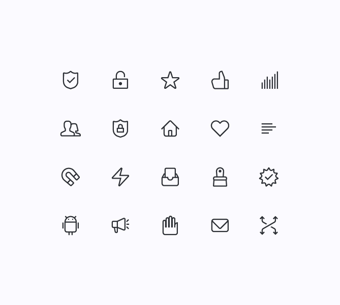 Kleup 40x40px icons