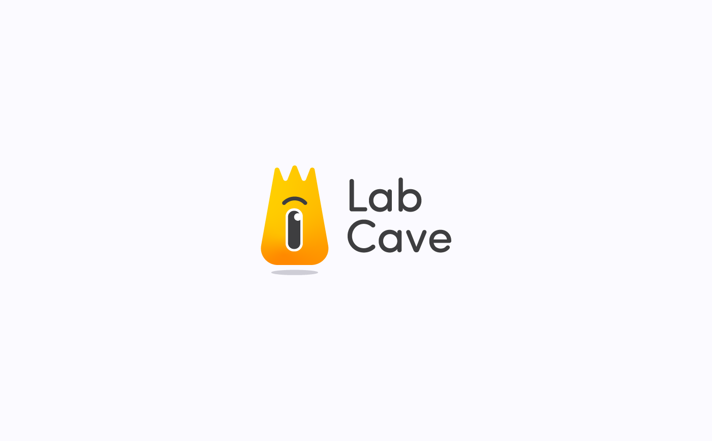 Playful proposal for Labcave's logo
