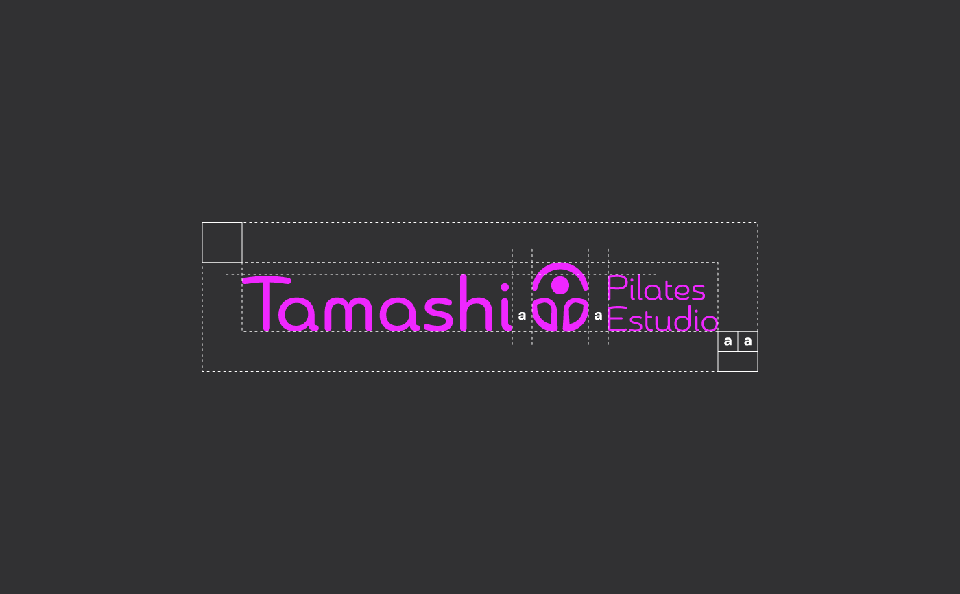 Tamashi's logo proportions