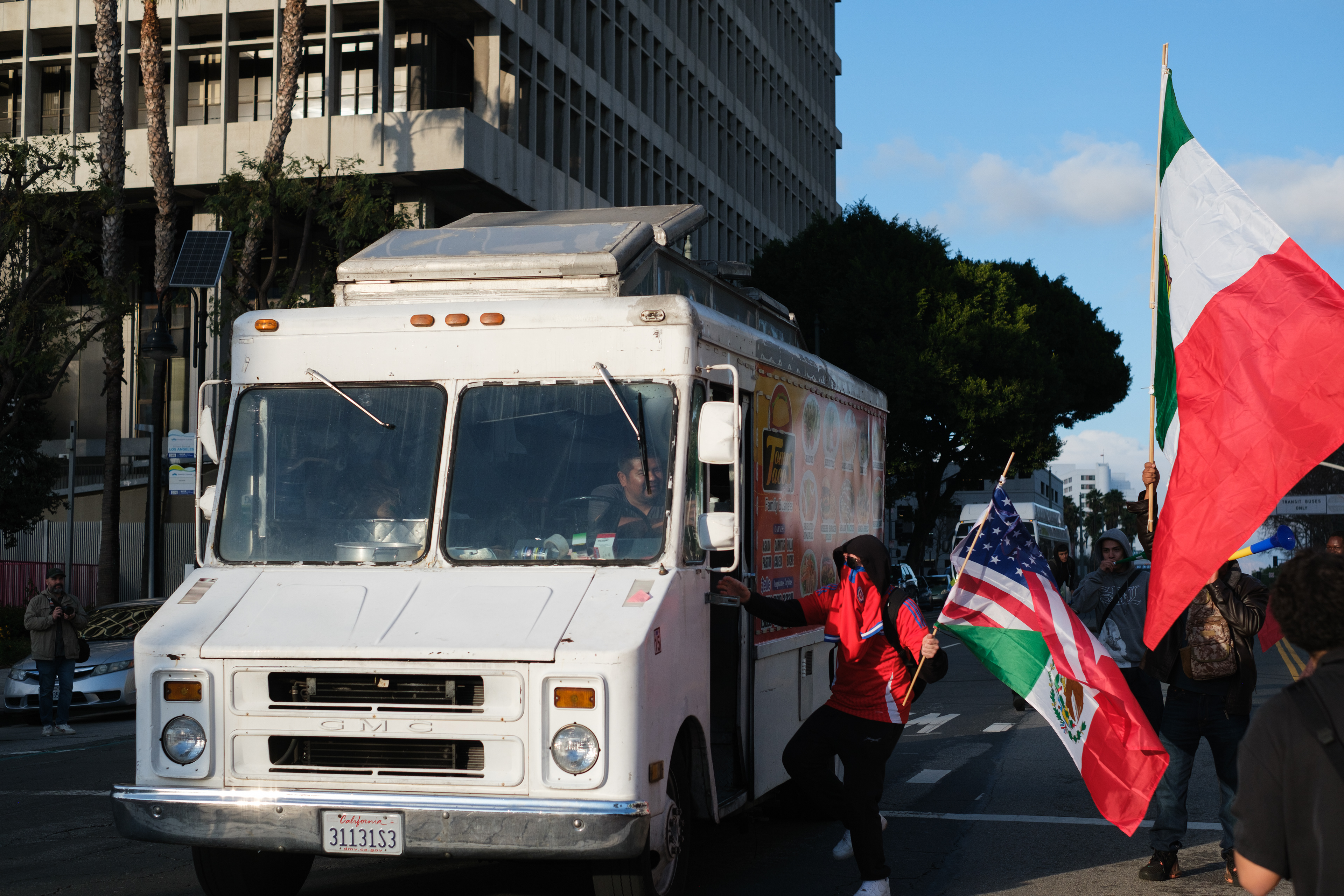 Protest against ICE.