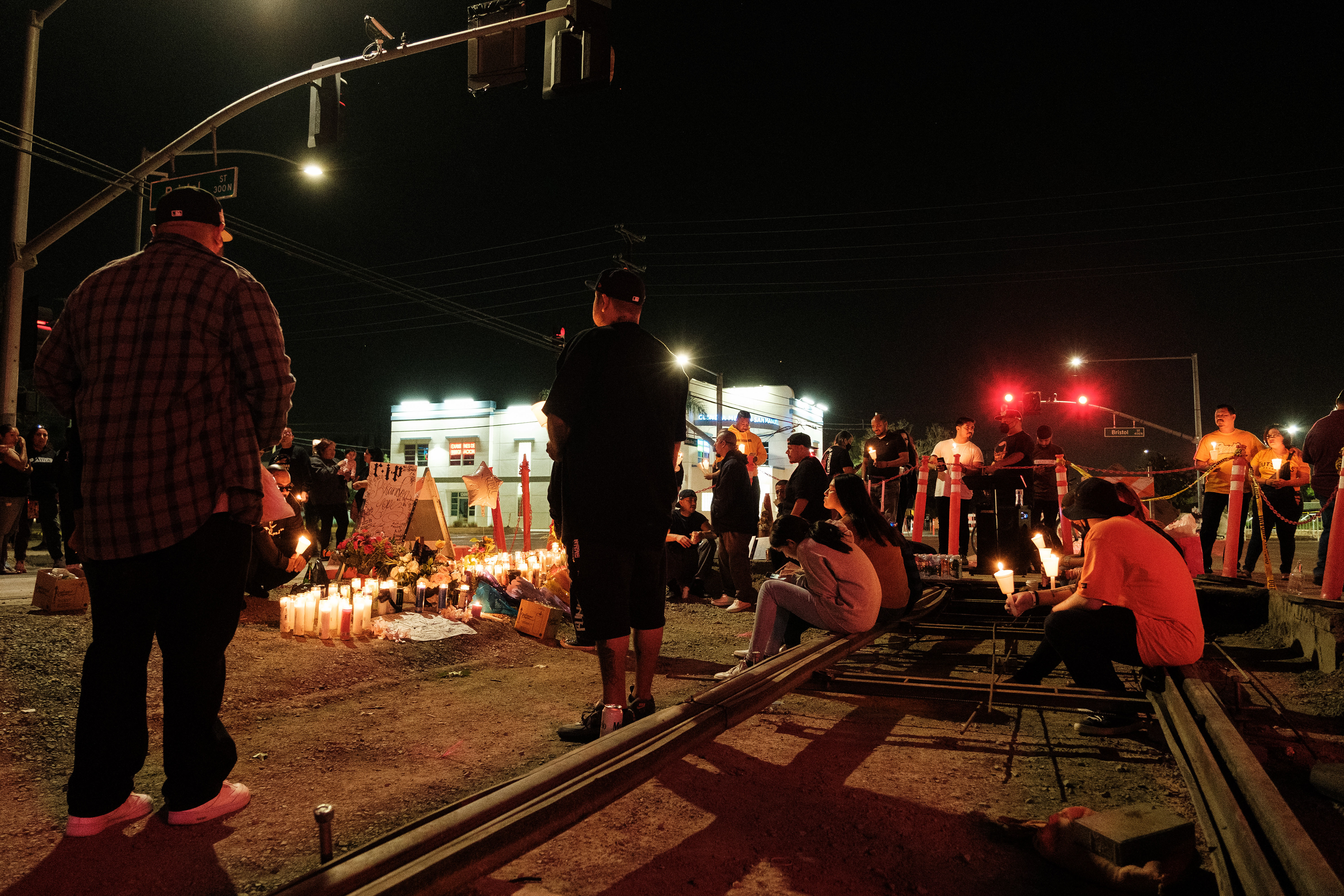 Brandon Lopez was killed by Anaheim PD assisted by SAPD. Google SAPD BOLO.