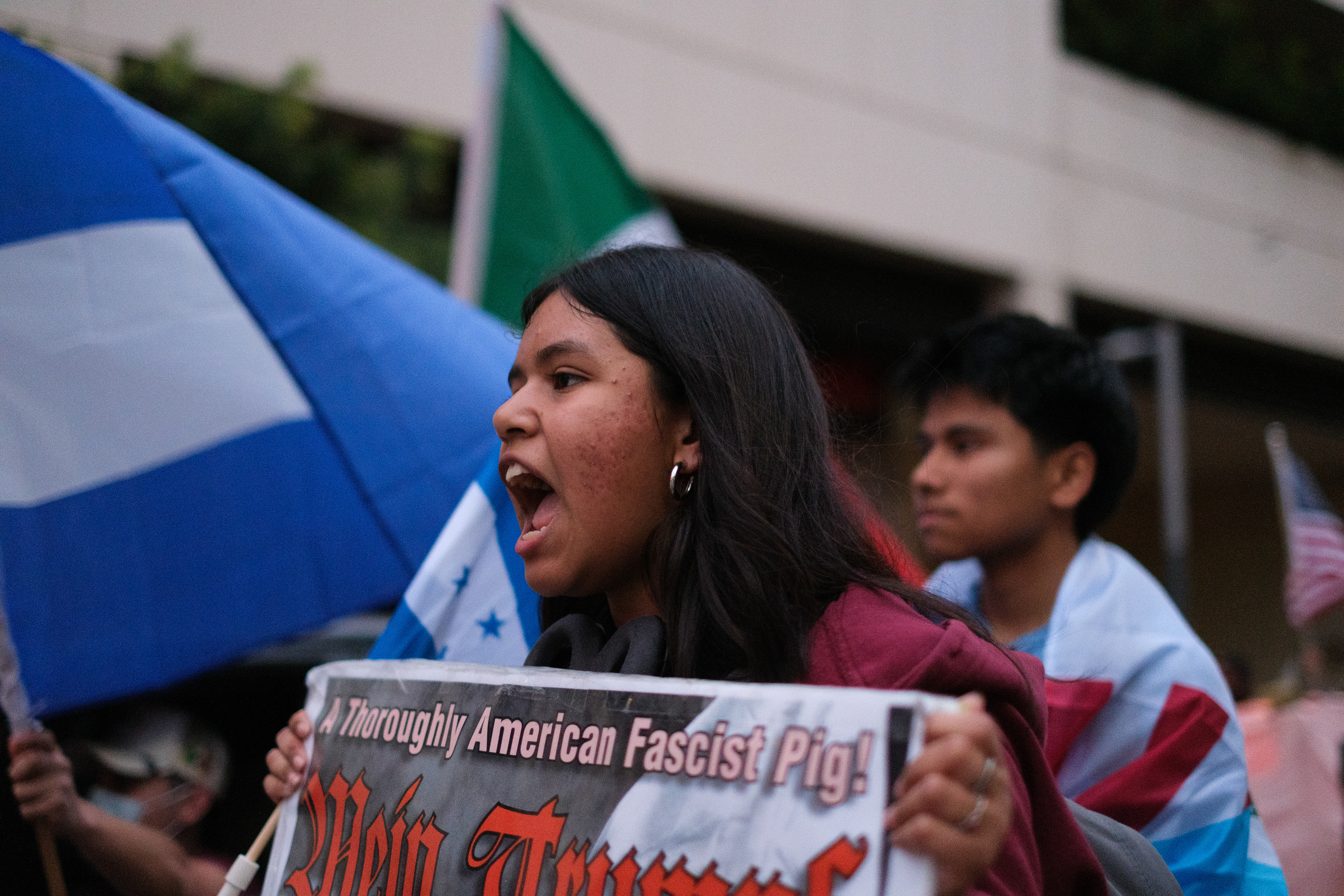 Protest against ICE.