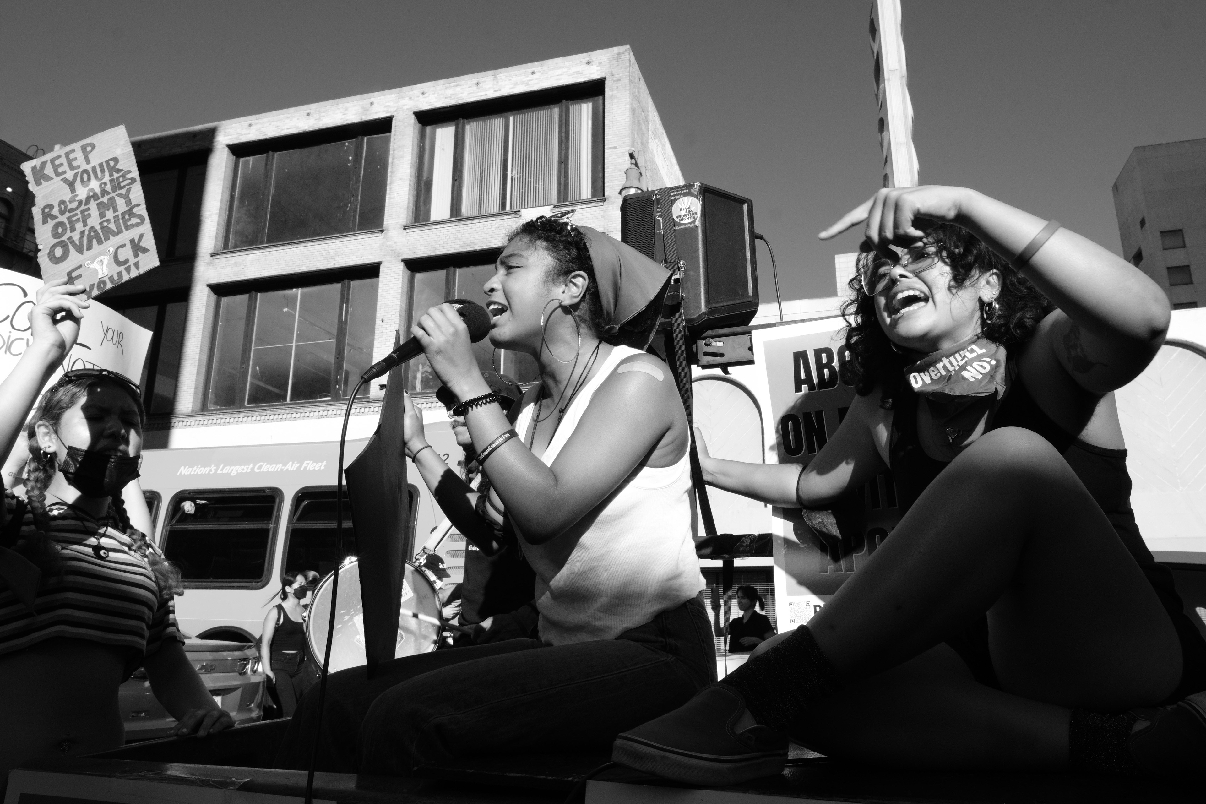 Roe v Wade decision protests.