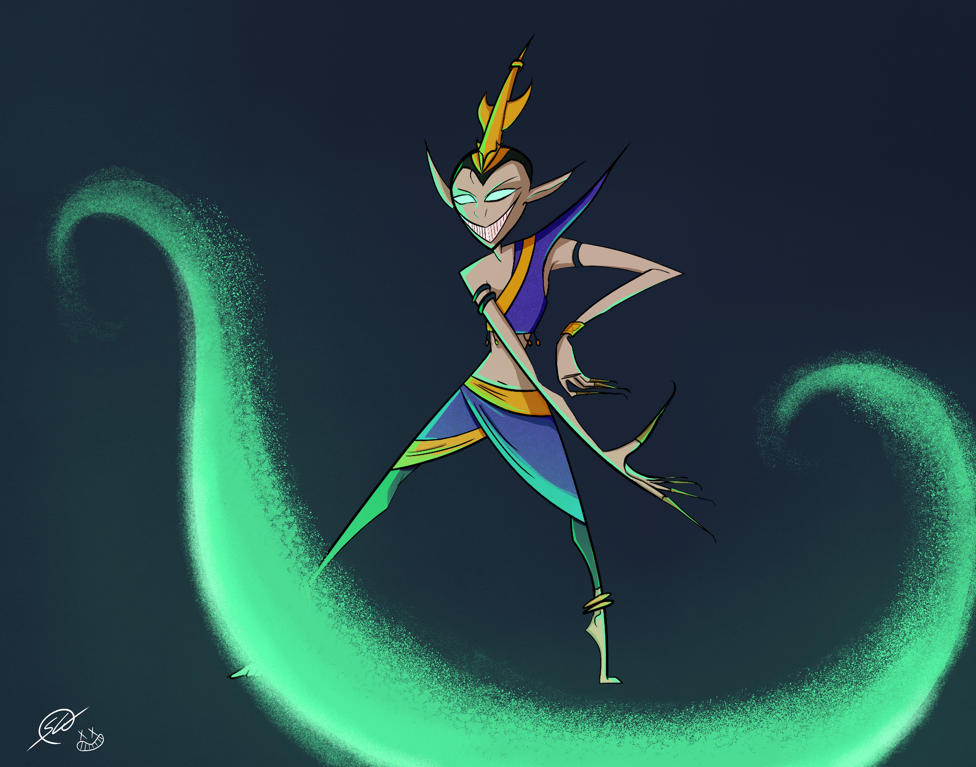 Character Design Challenge - Thai Dancer