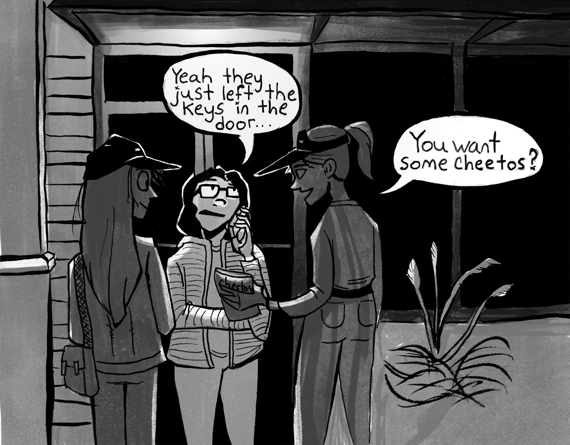 Inktober 2021 - Scenes from the Workplace