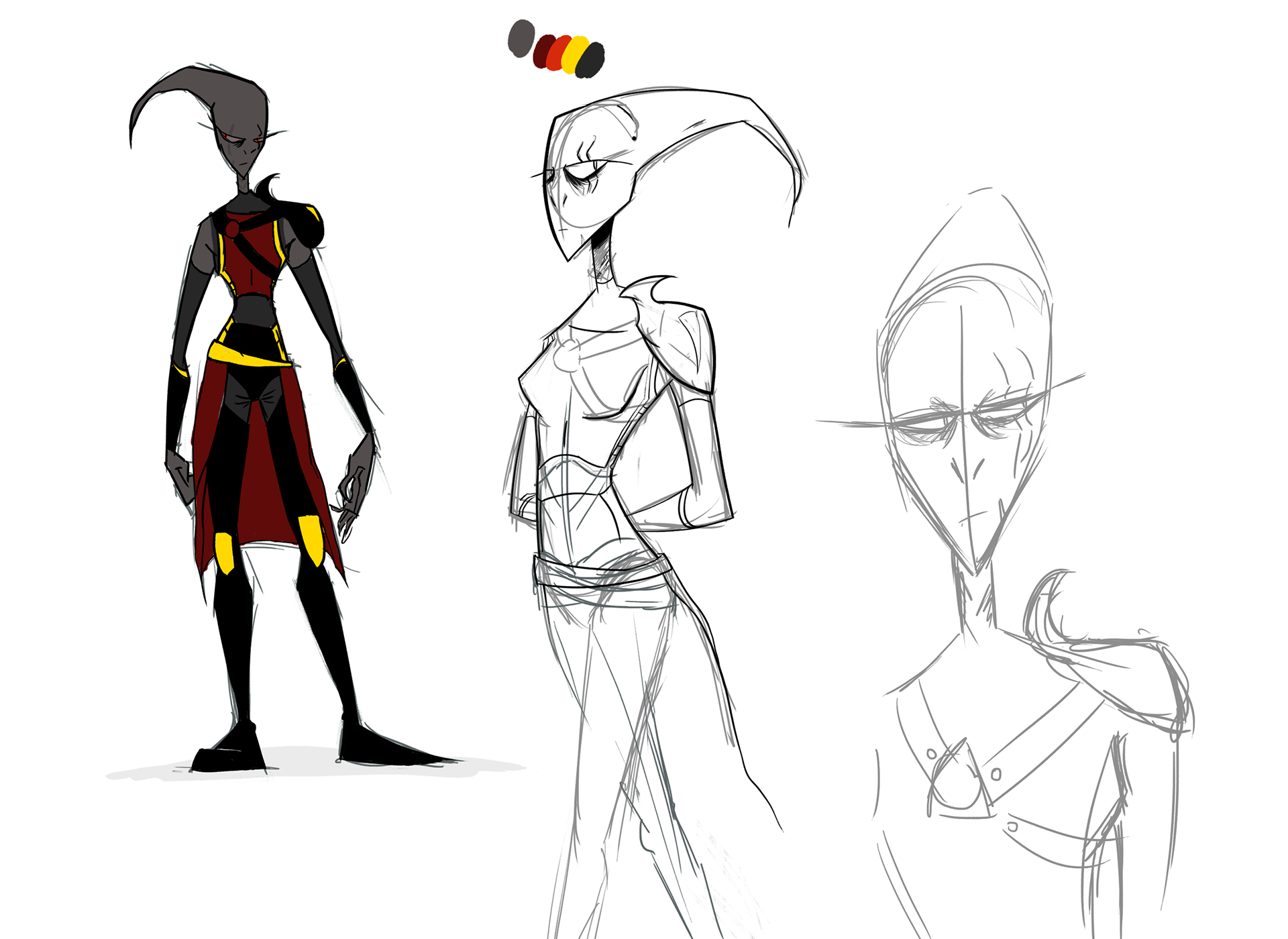 Sketch Process: Raye