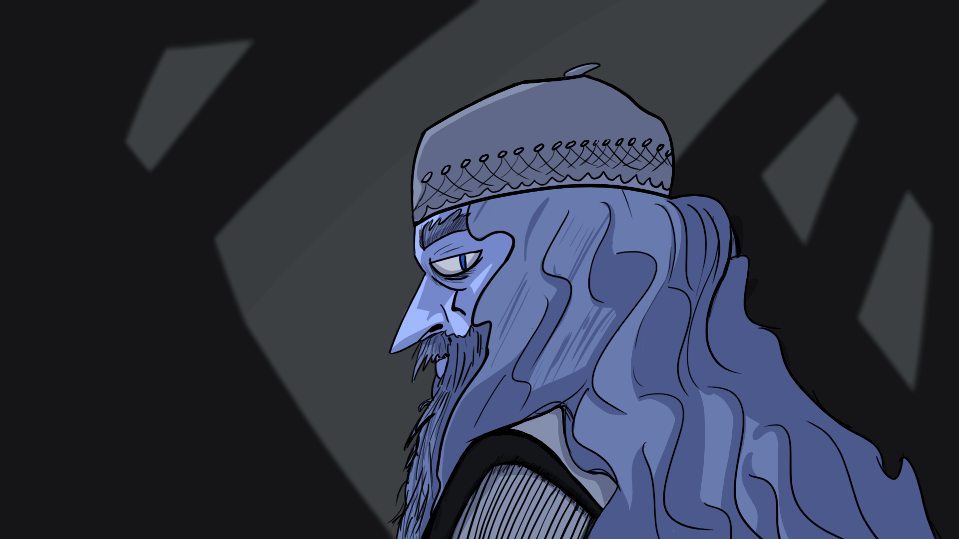 Dumbledore "Order of the Phoenix" Shot Redraw