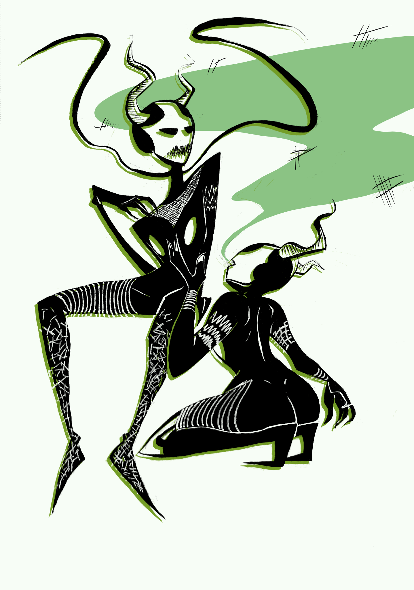 Inktober 2021 - Beings