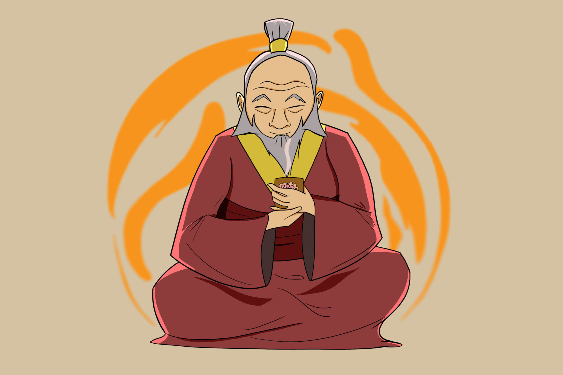 Uncle Iroh Gif