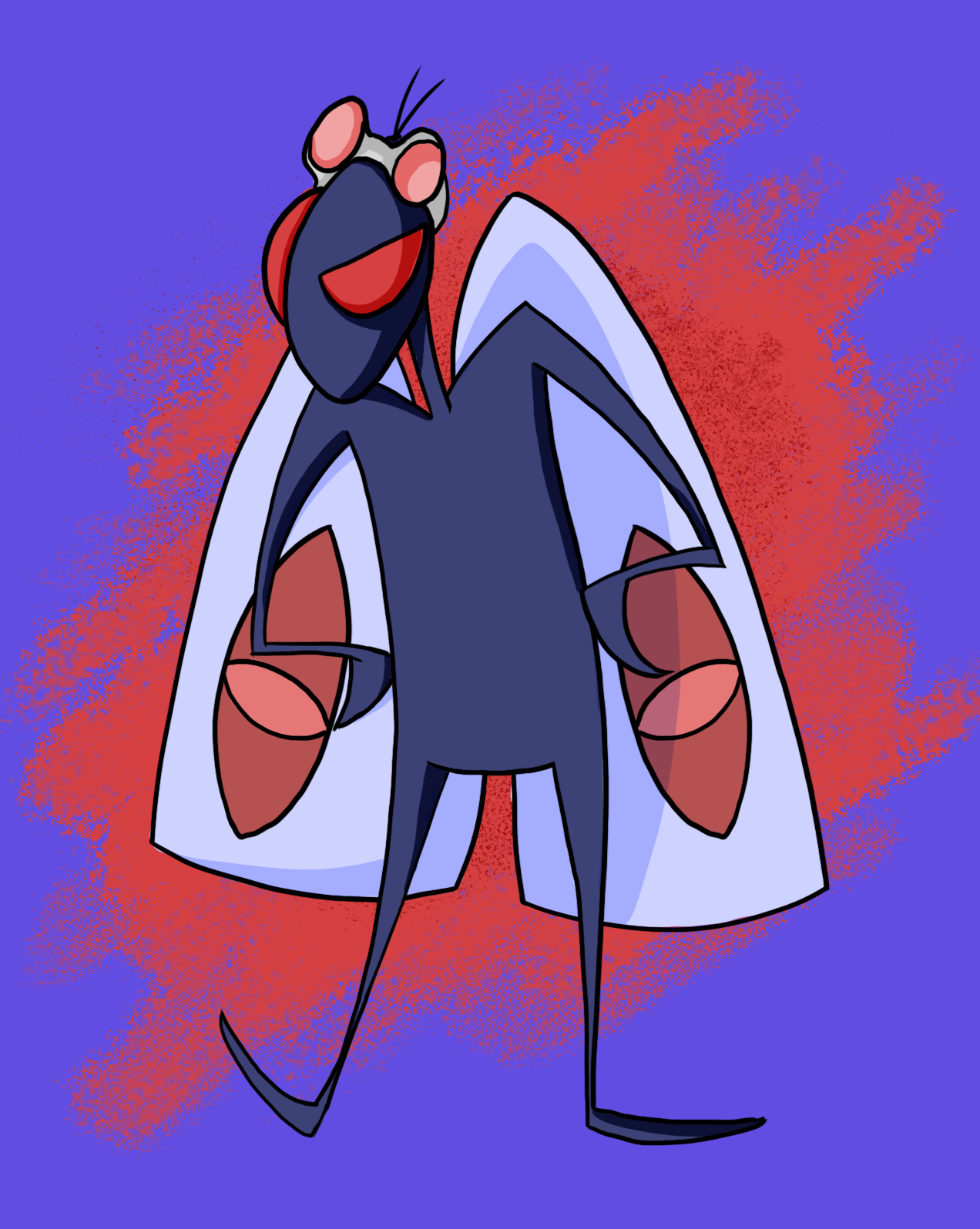 The Mothman Character Design