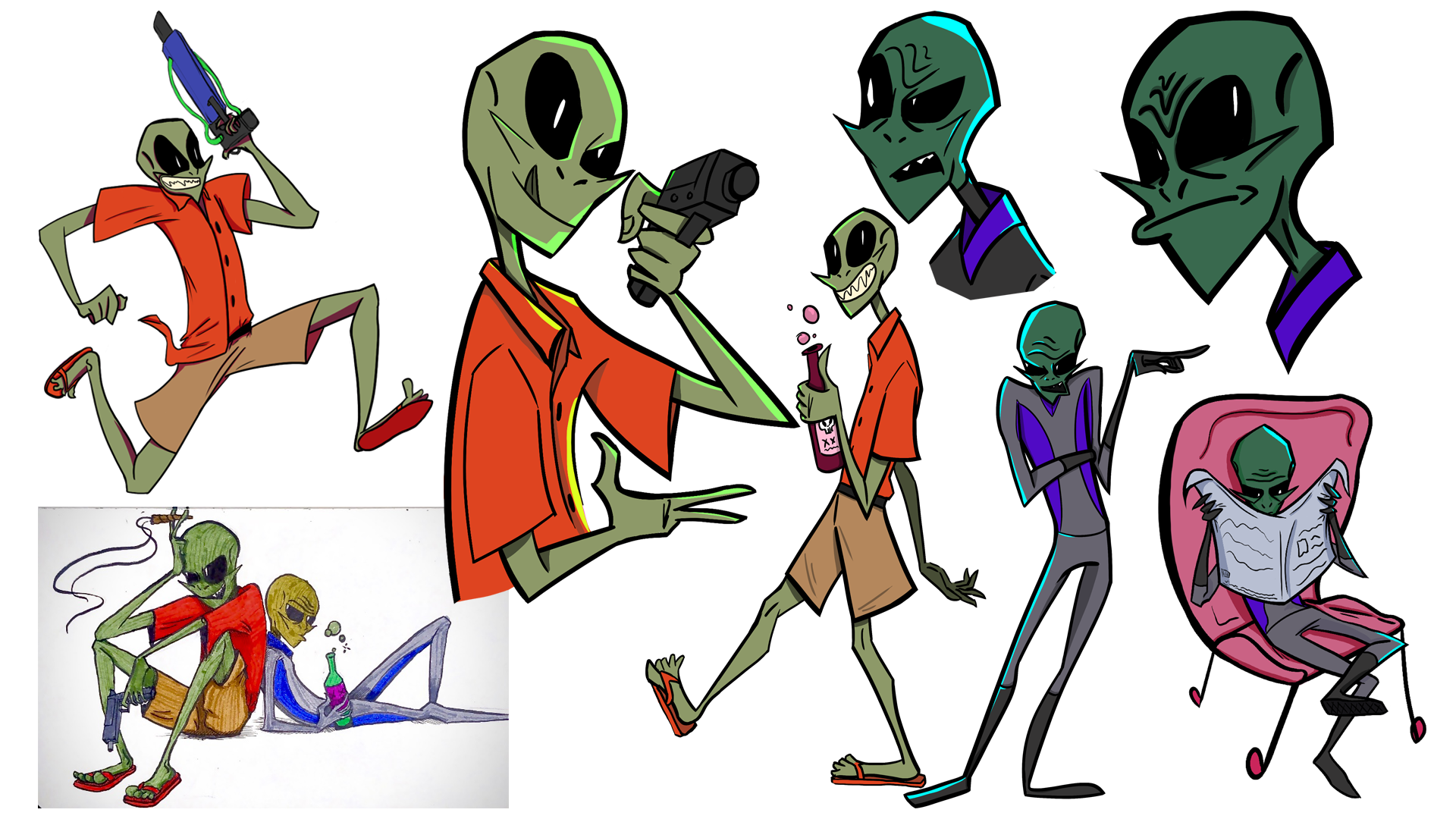 Spaceside Attractions Model Sheet *Condensed*