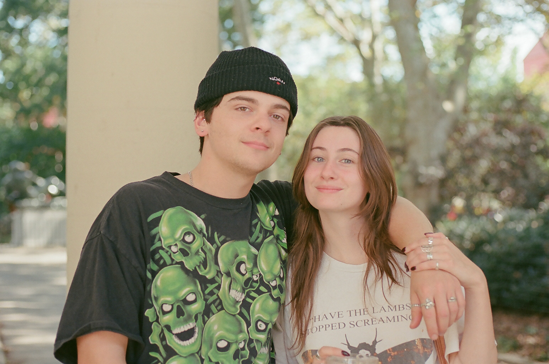 Love and Liquid Blue skulls. Brooklyn, 2024.