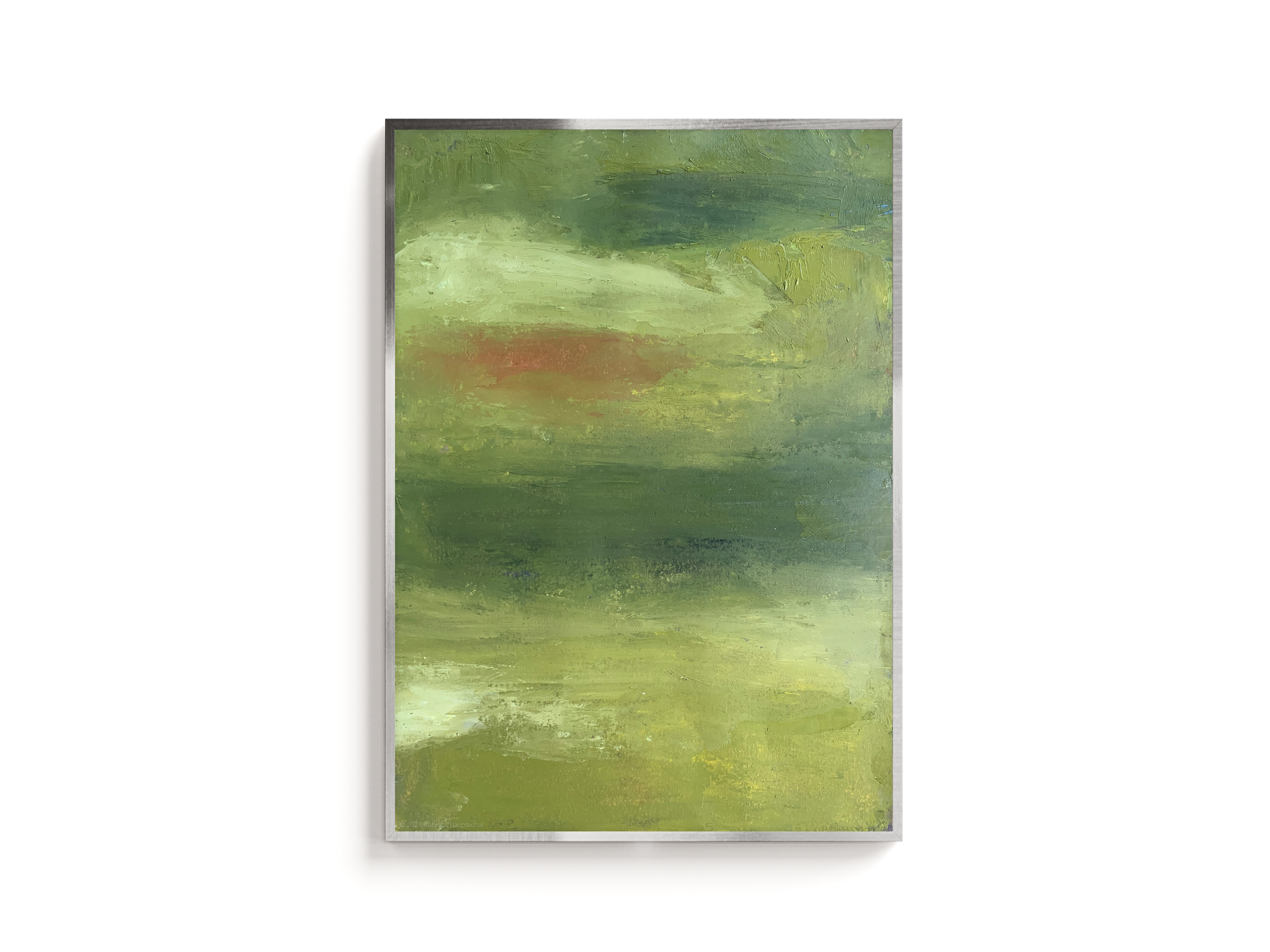22 - 6 Oil on paper 29.7 x 42.0 cm ©2023mekabhisith