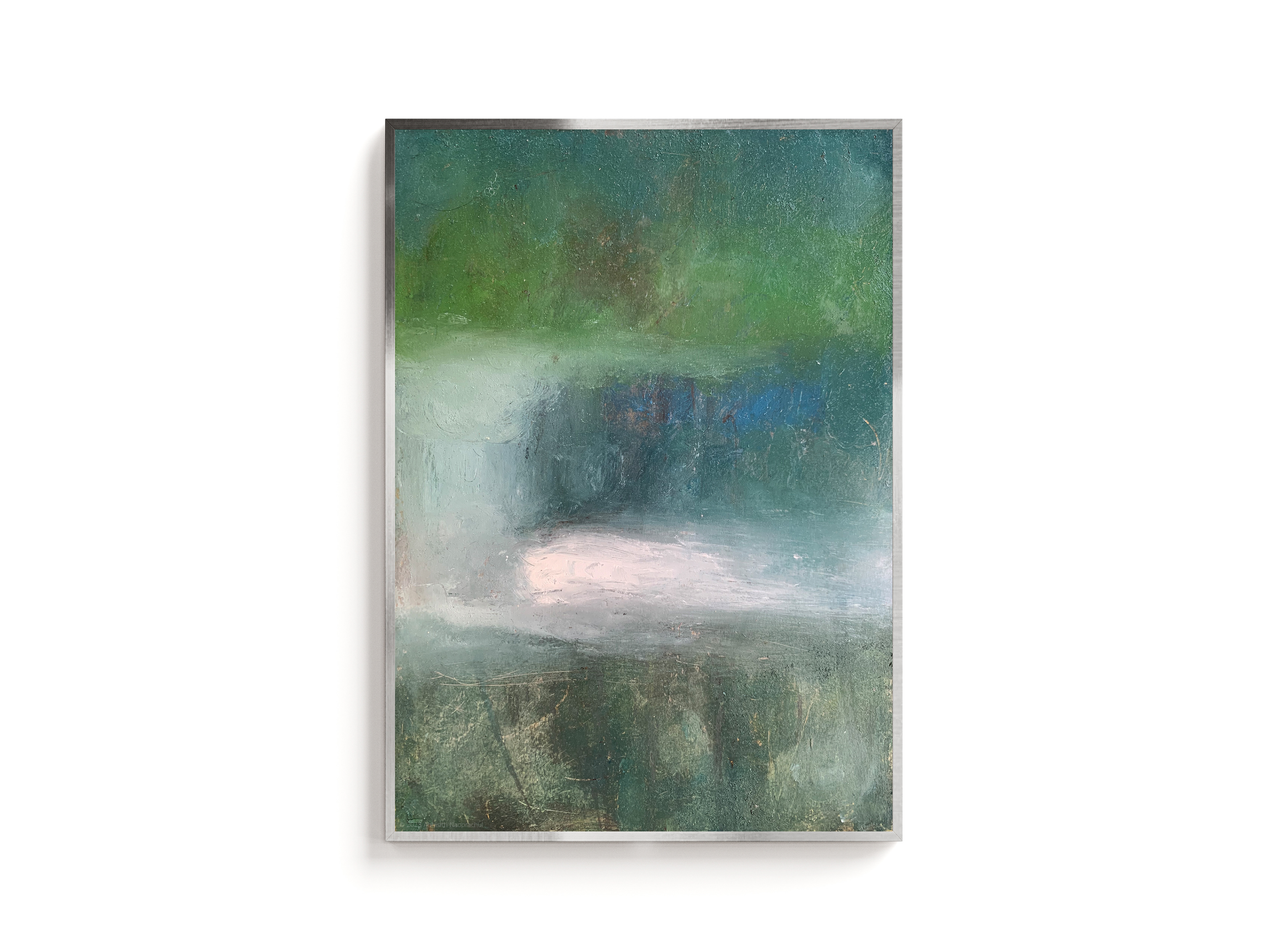 22 - 1 Oil on paper 29.7 x 42.0 cm ©2023mekabhisith