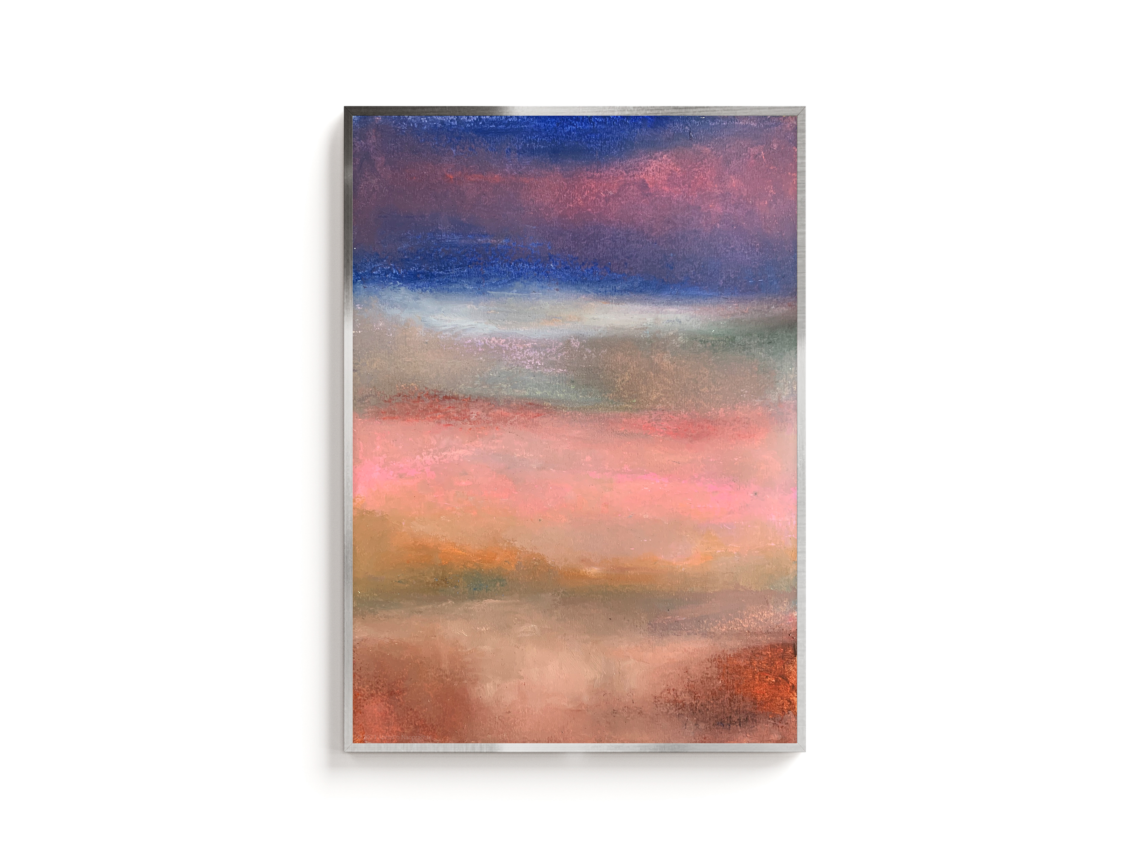 22 - 8 Oil on paper 29.7 x 42.0 cm ©2023mekabhisith