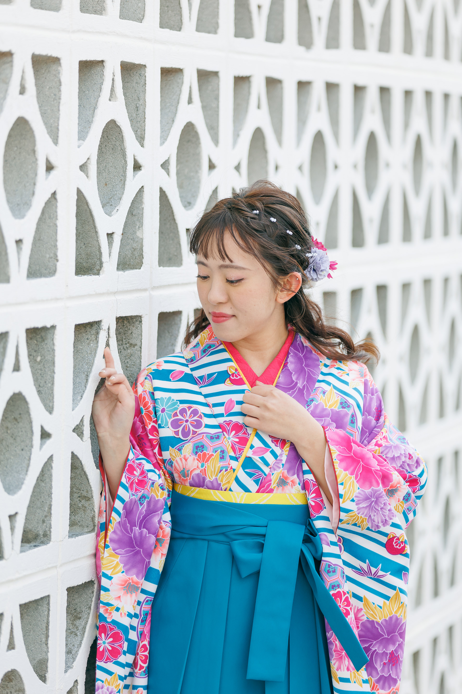 卒業式/キモノバナ