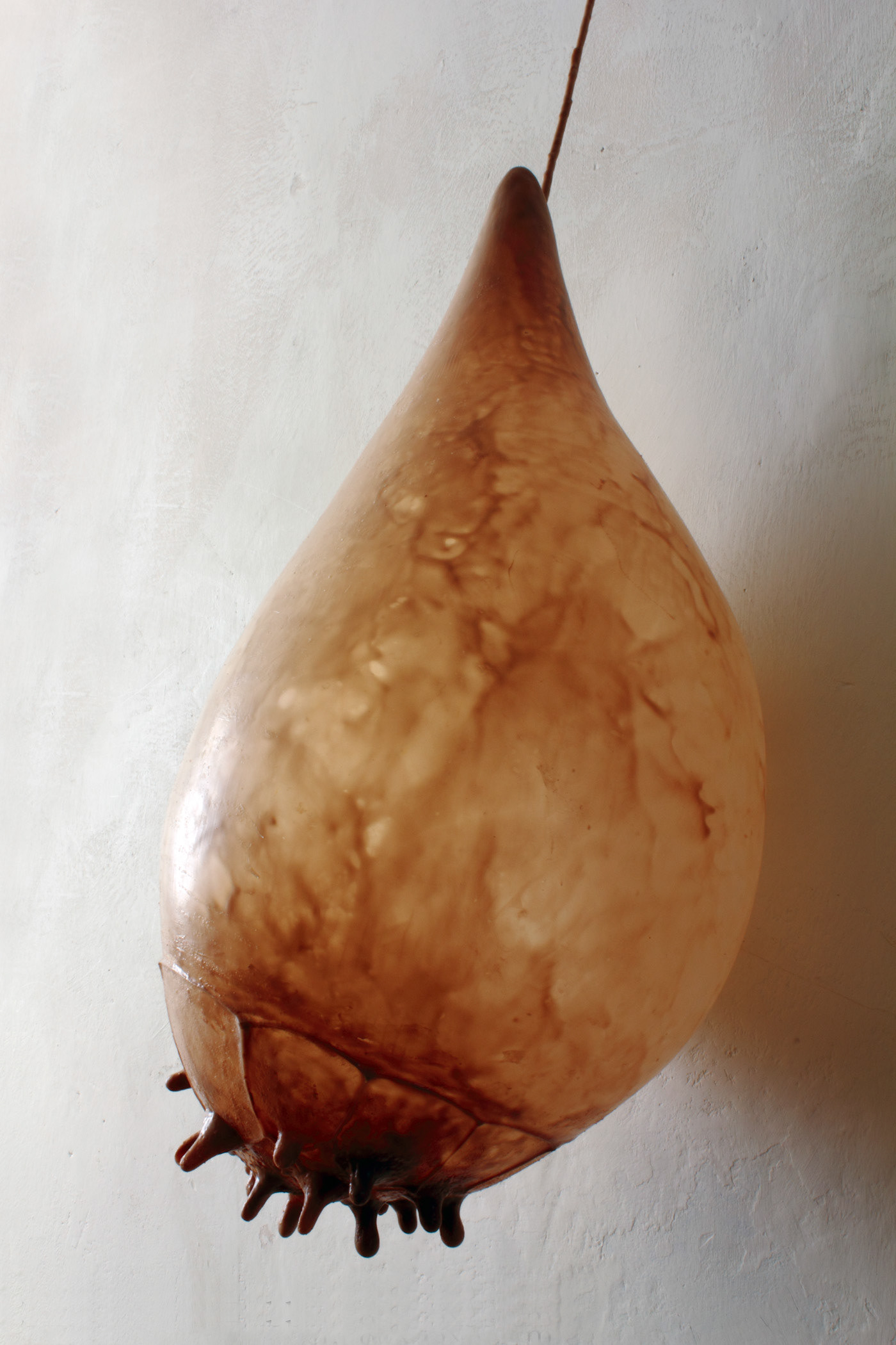 Mother 3. Rubber and air, 80 x 35 x 35 cm.