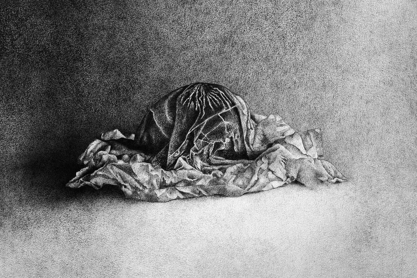 Fertility Secret. Graphite on paper, 30 x 40 cm.