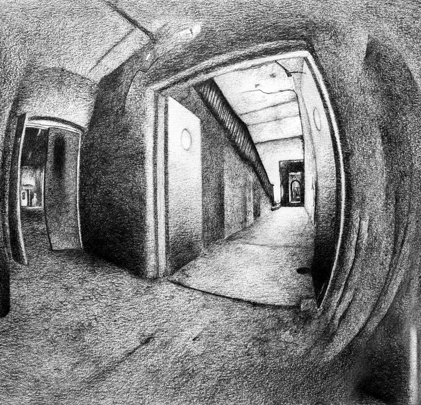 Ubu Roi. Graphite on paper, 15 x 15 cm.