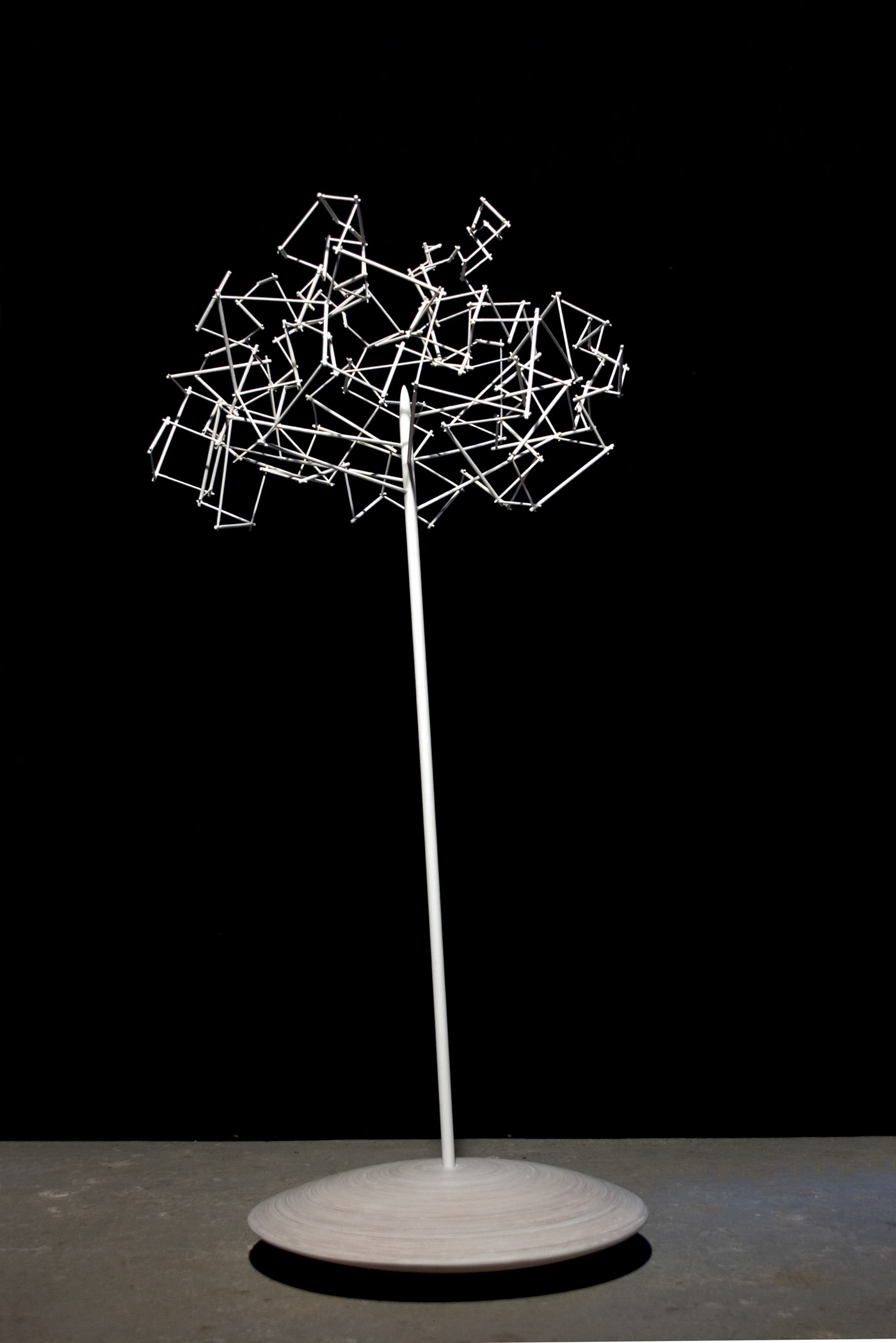 Corpus Fibonacci 1. Wood, 120 x 60 x 45 cm.