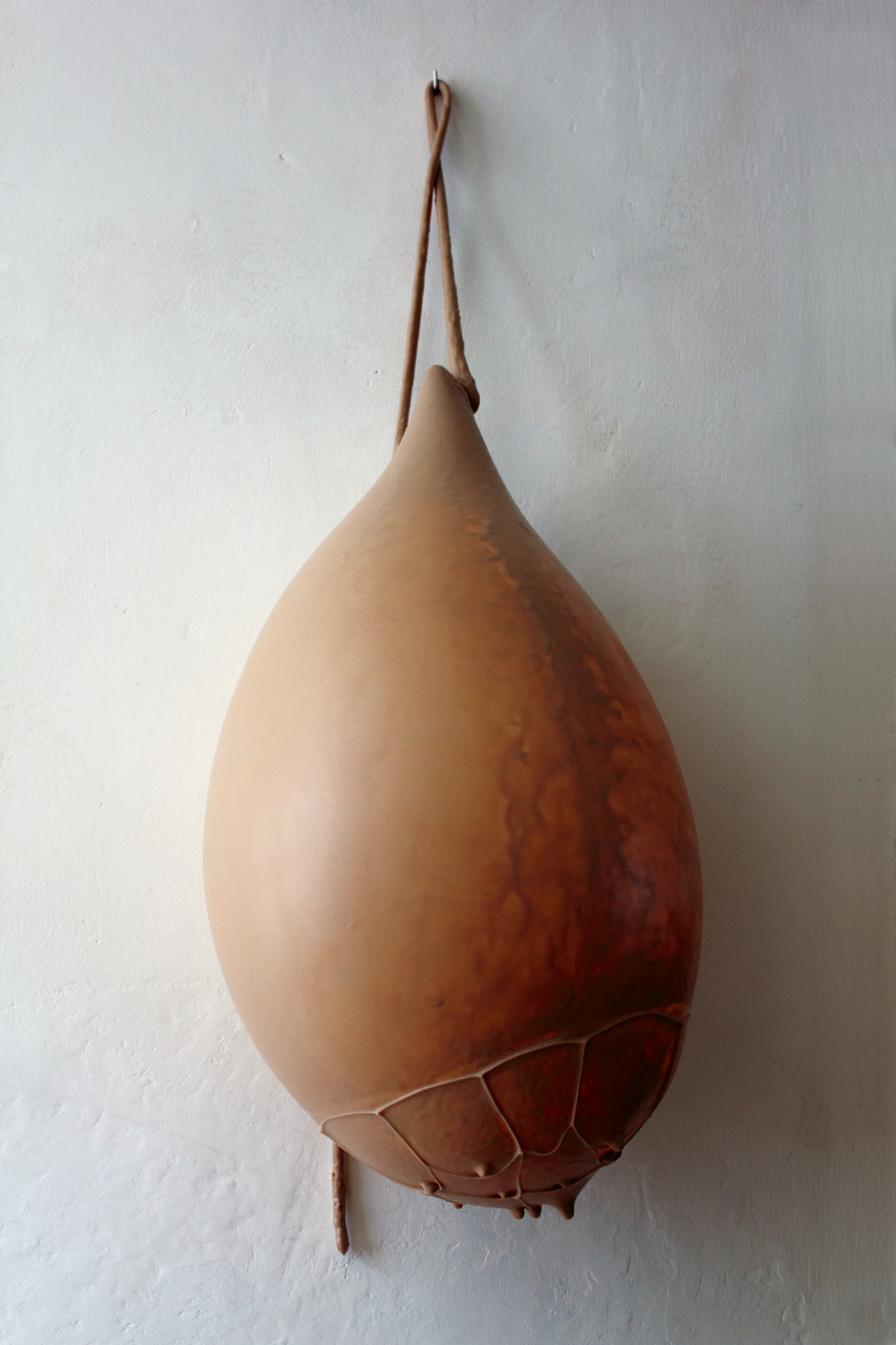 Mother 1. Rubber and air, 80 x 35 x 35 cm.