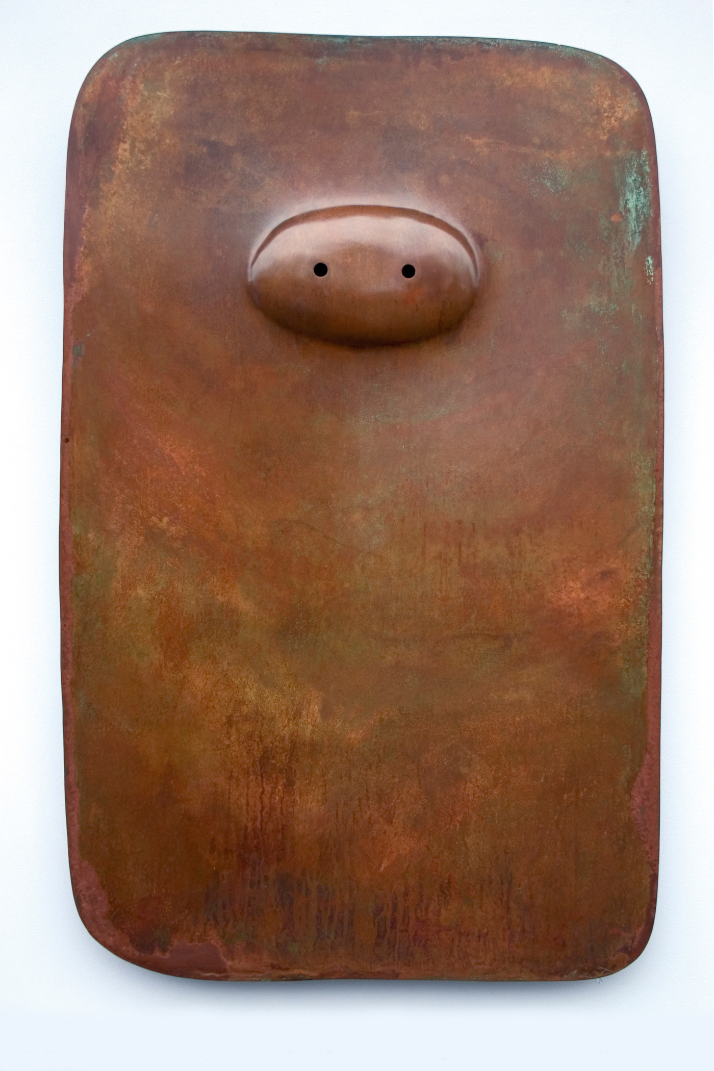 Enlightened Invisibility 2. Copper and acid, 100 x 60 cm.