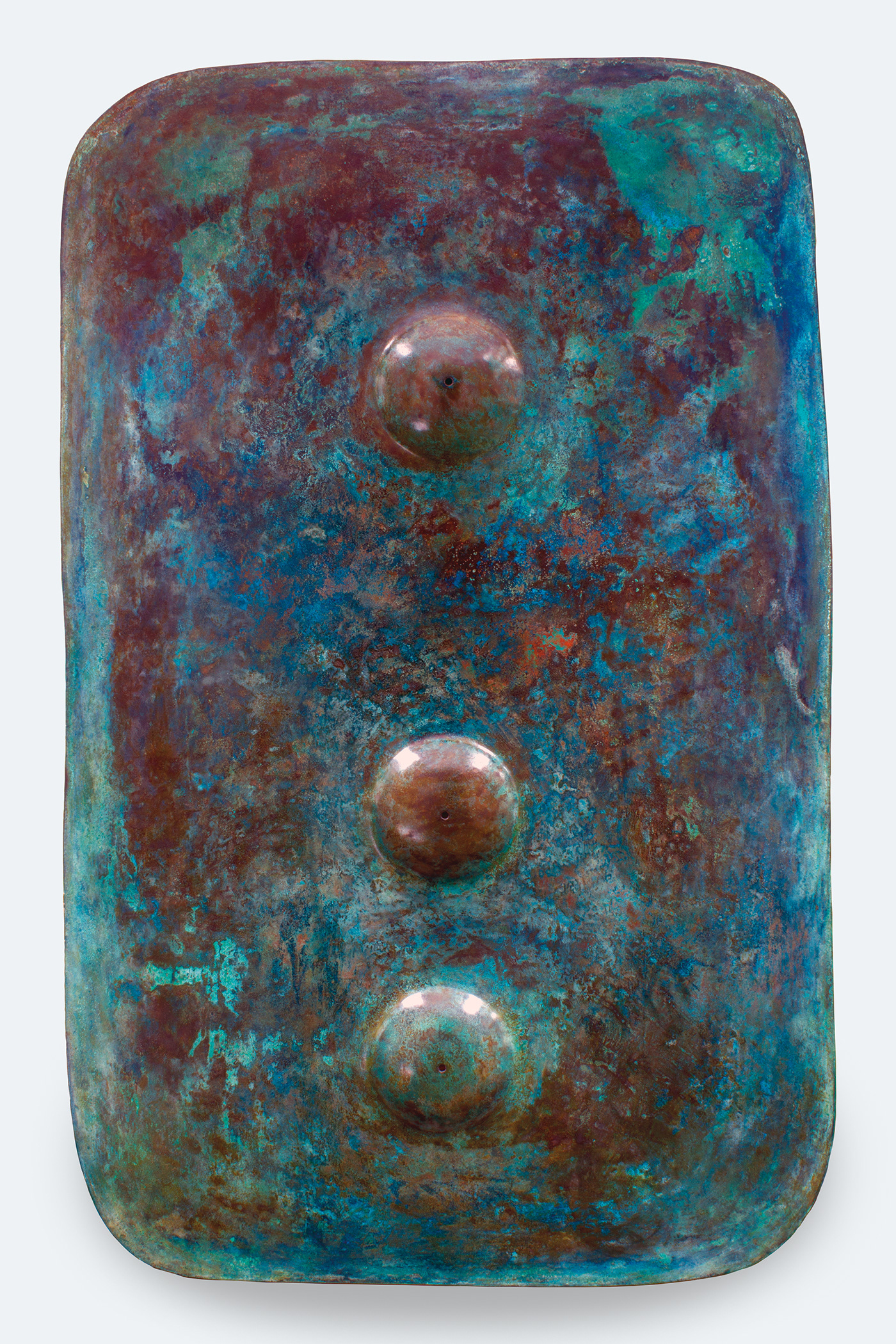 Enlightened Invisibility 1, copper and acid, 100 x 60 cm.