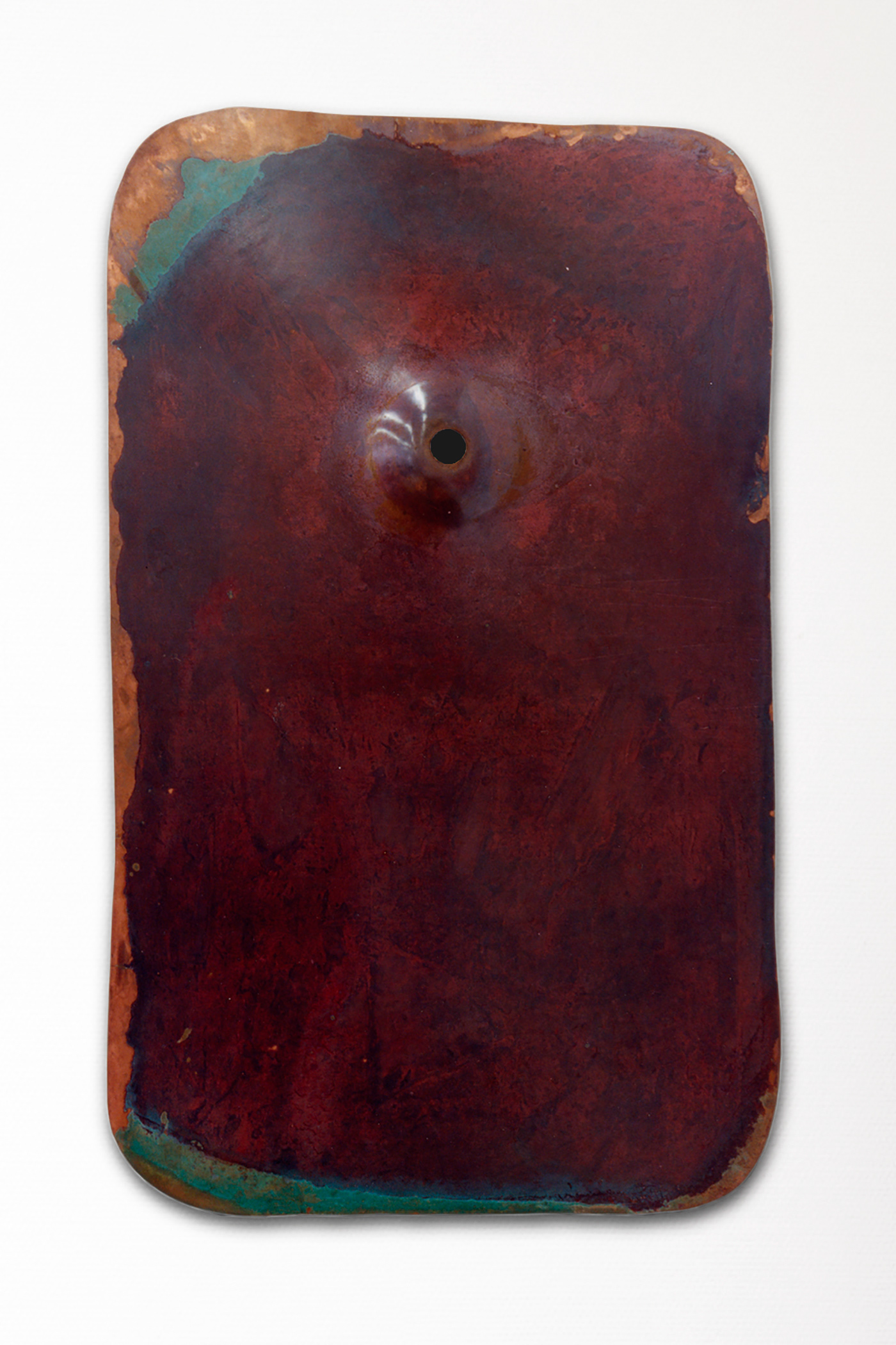 Enlightened Invisibility 5, copper and acid, 89 x 53 cm.