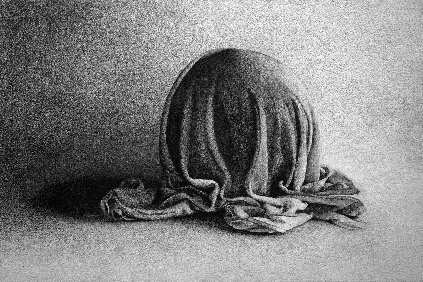 Future Secret 2, graphite on paper, 30 x 40 cm.