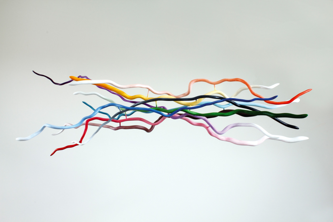 Flow 3. Wood, 45 x 135 x 50 cm.