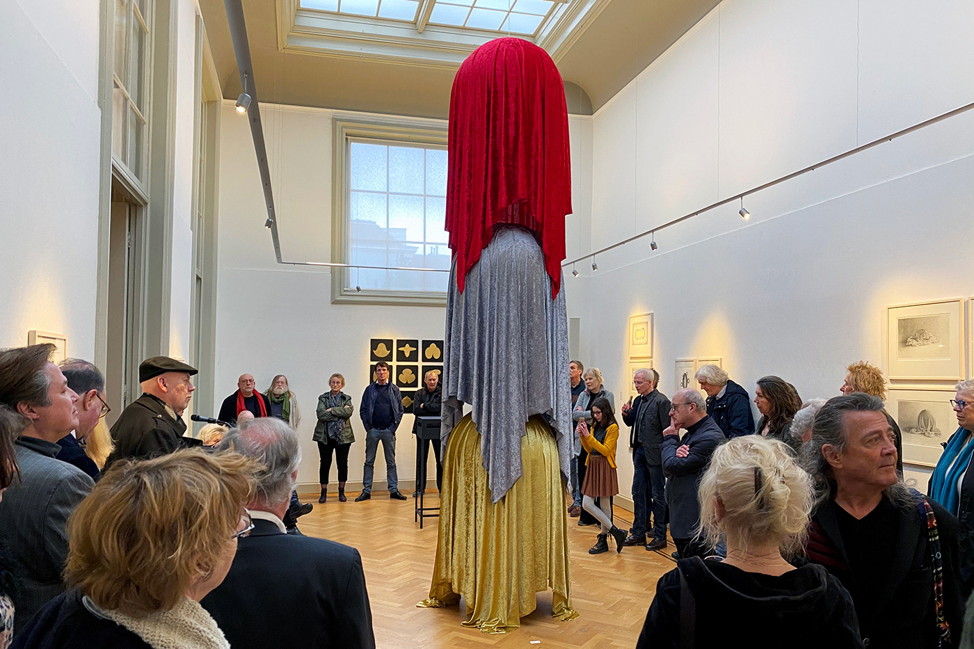 Opening Solo exhibition at Pulchri Studio, The Hague.