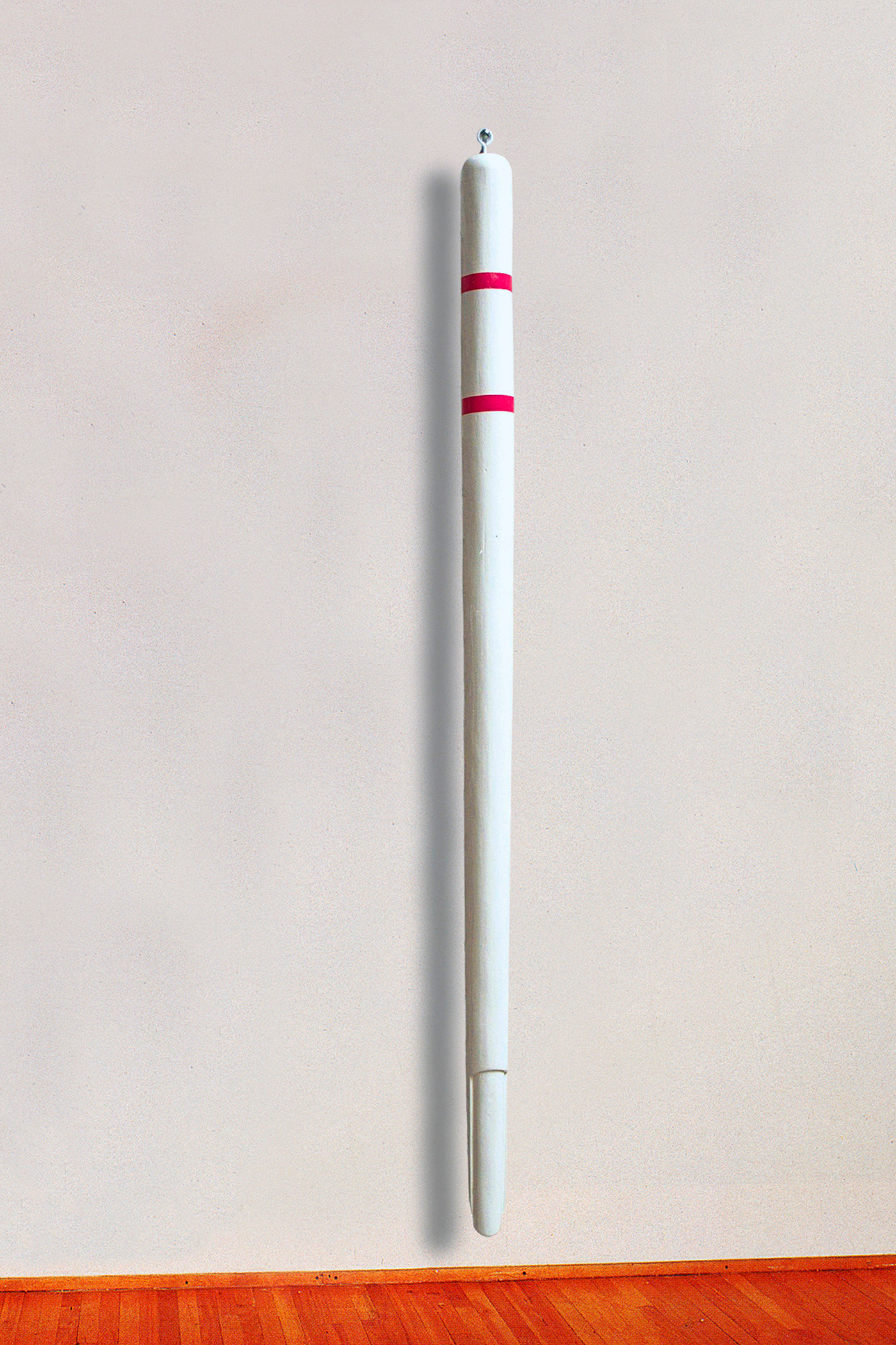 An Eye For the Blind, wood, 140 x 15 x 15 cm.