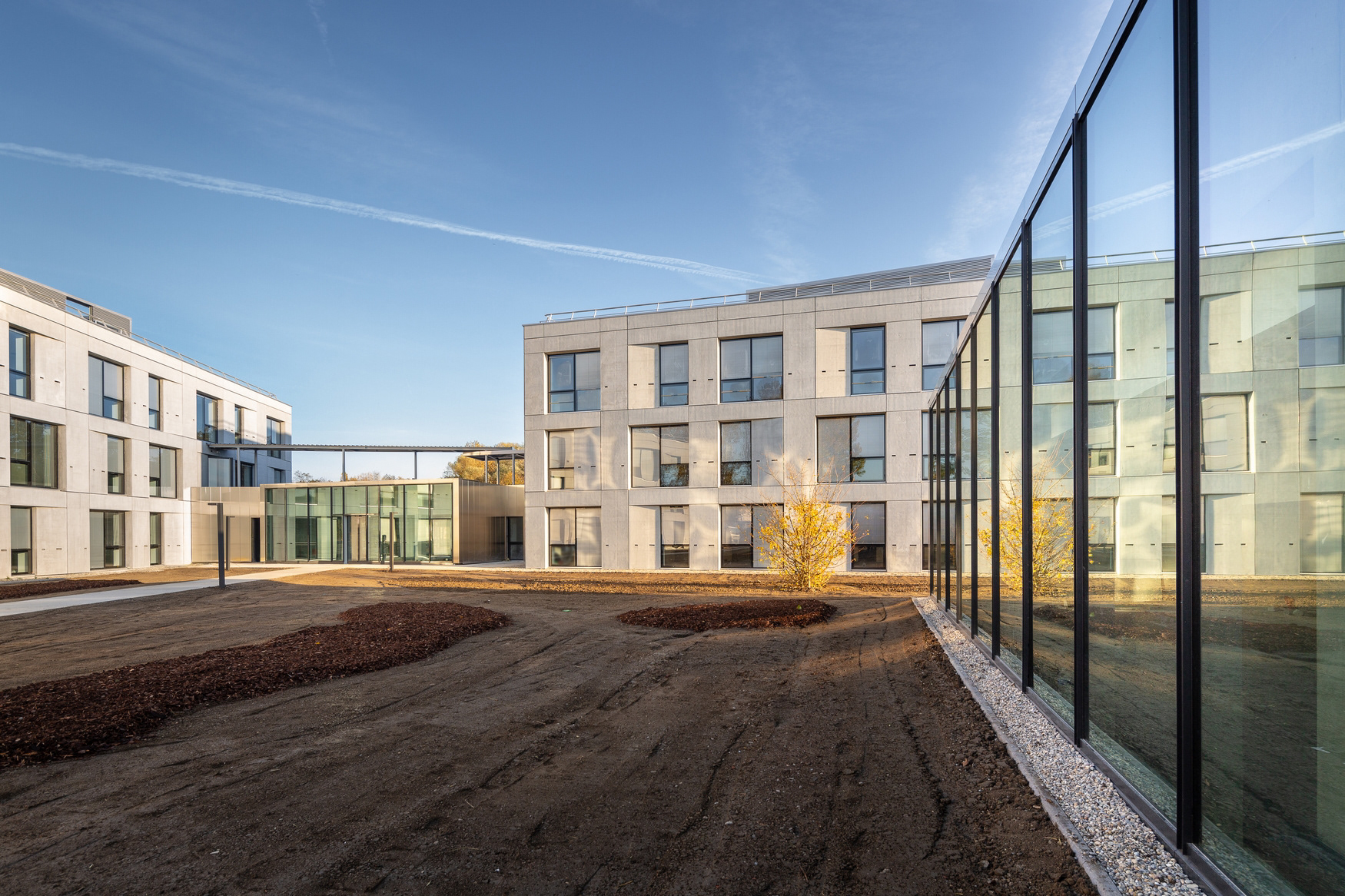 Illkirch - Alcatel - Angle Nord-Ouest | Vue NNO