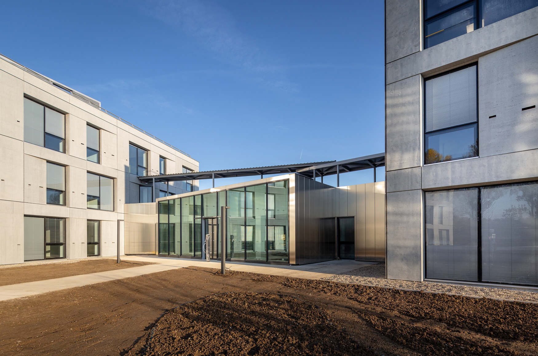 Illkirch - Alcatel - Angle Nord-Ouest | Vue SO