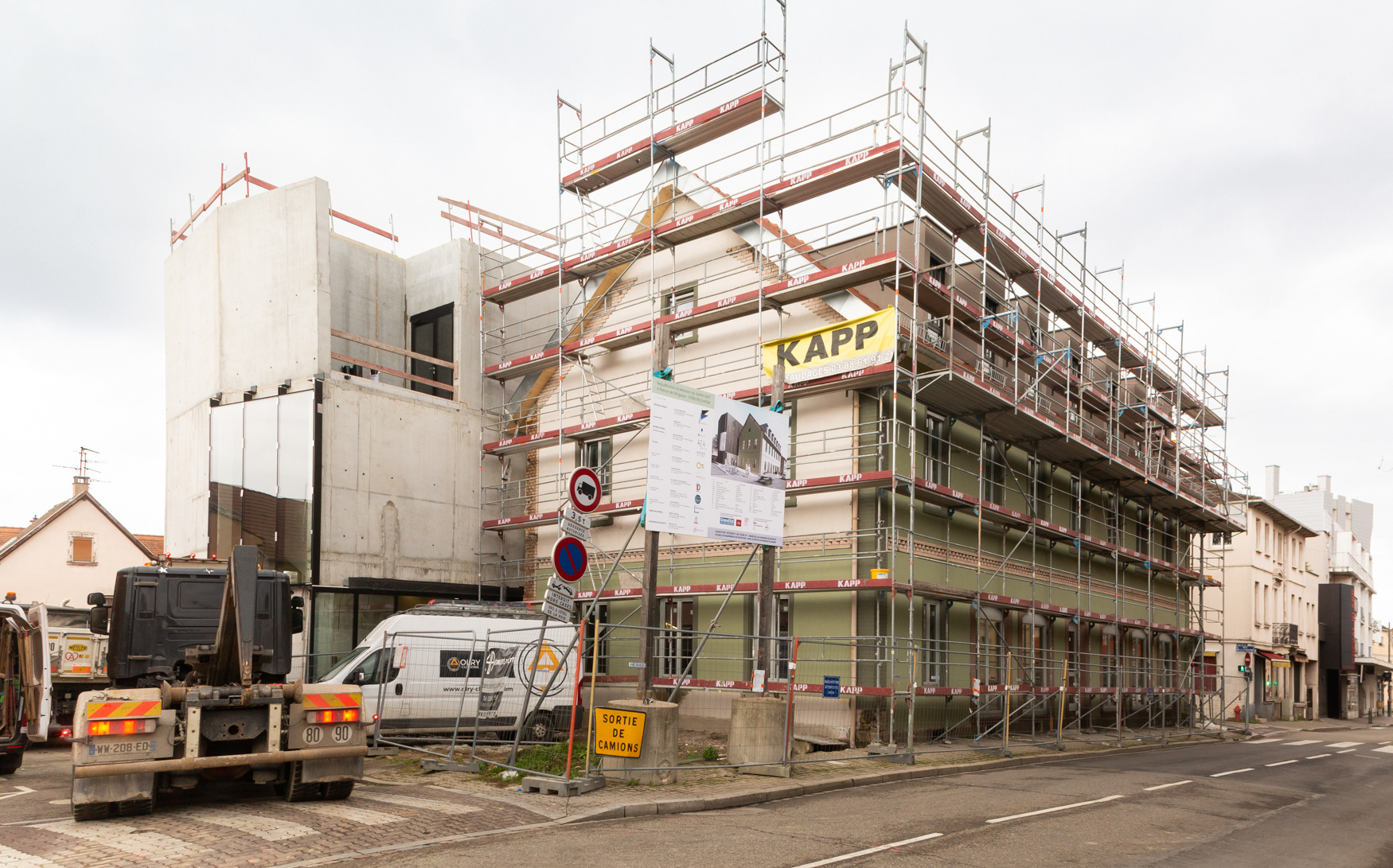Périgueux vue façade W